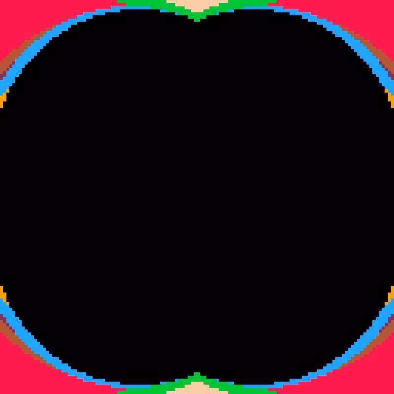 Rapid Psychedelic Inkblot Test Generator #26