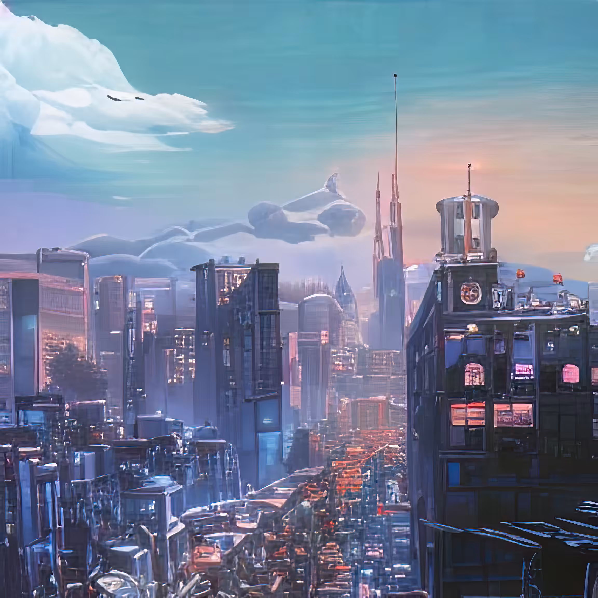 cyber city dawn 532226438