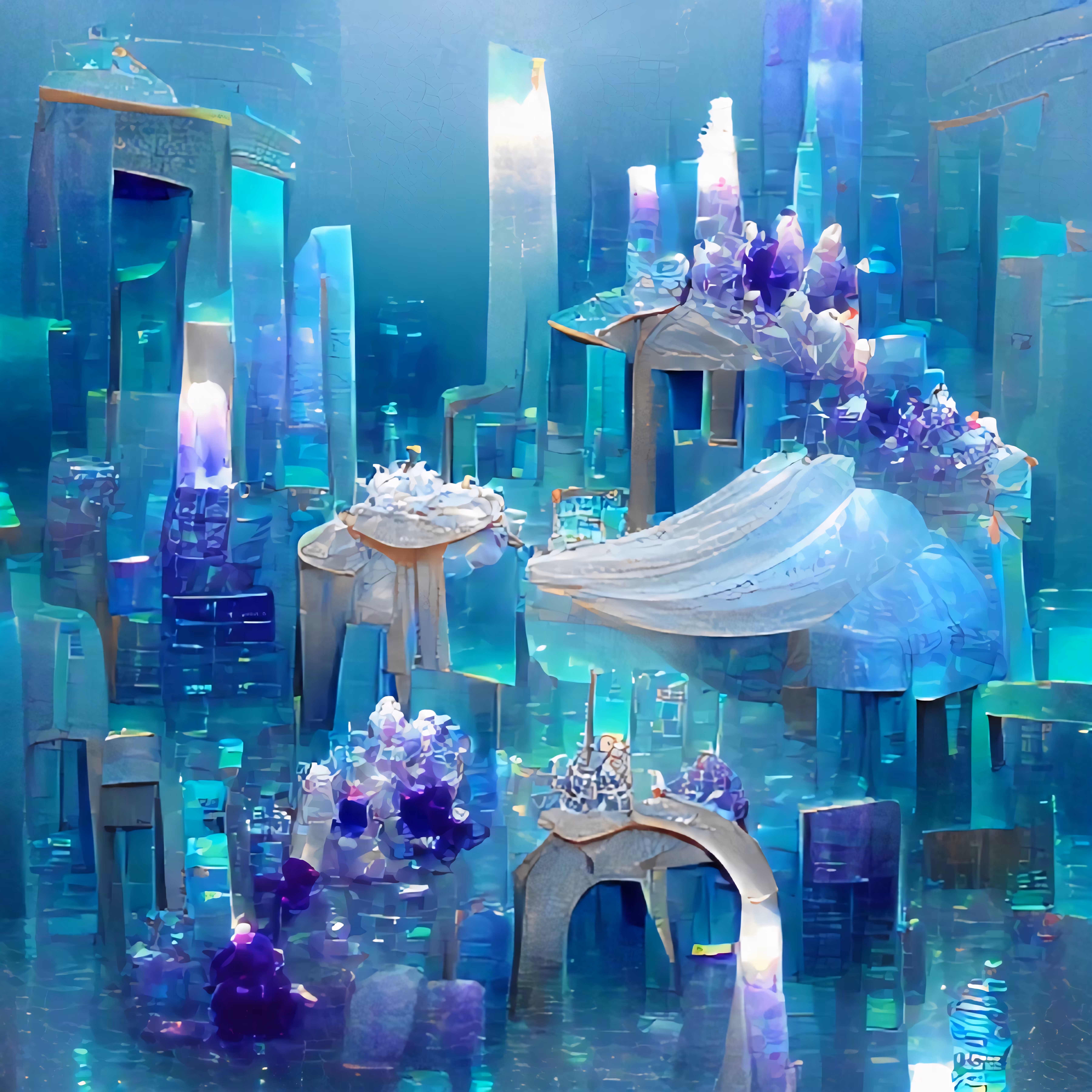 Underwater Fairy City II