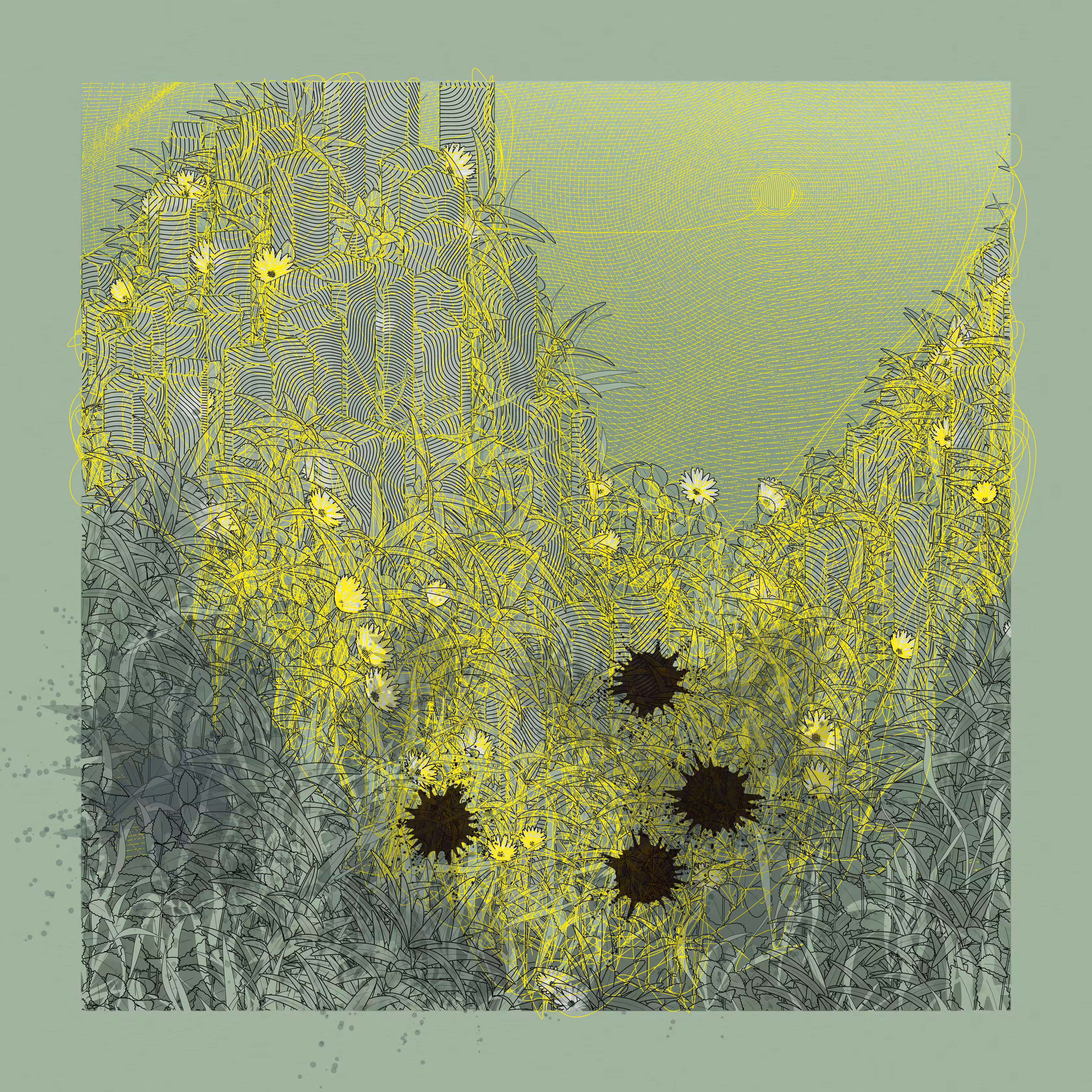 Landscape with Carbon Capture #8610