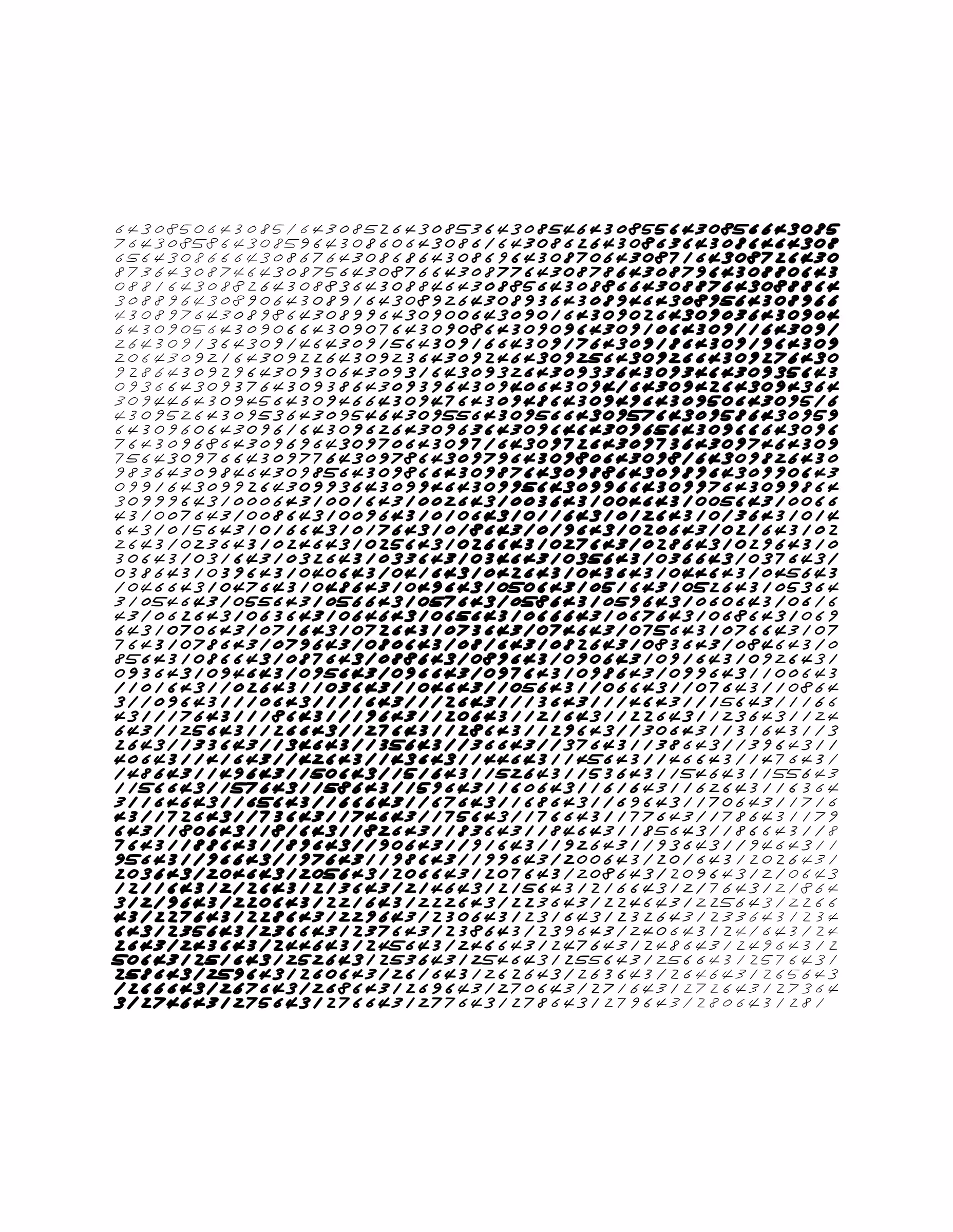 Endless (5,607,250 to Infinity) #2822