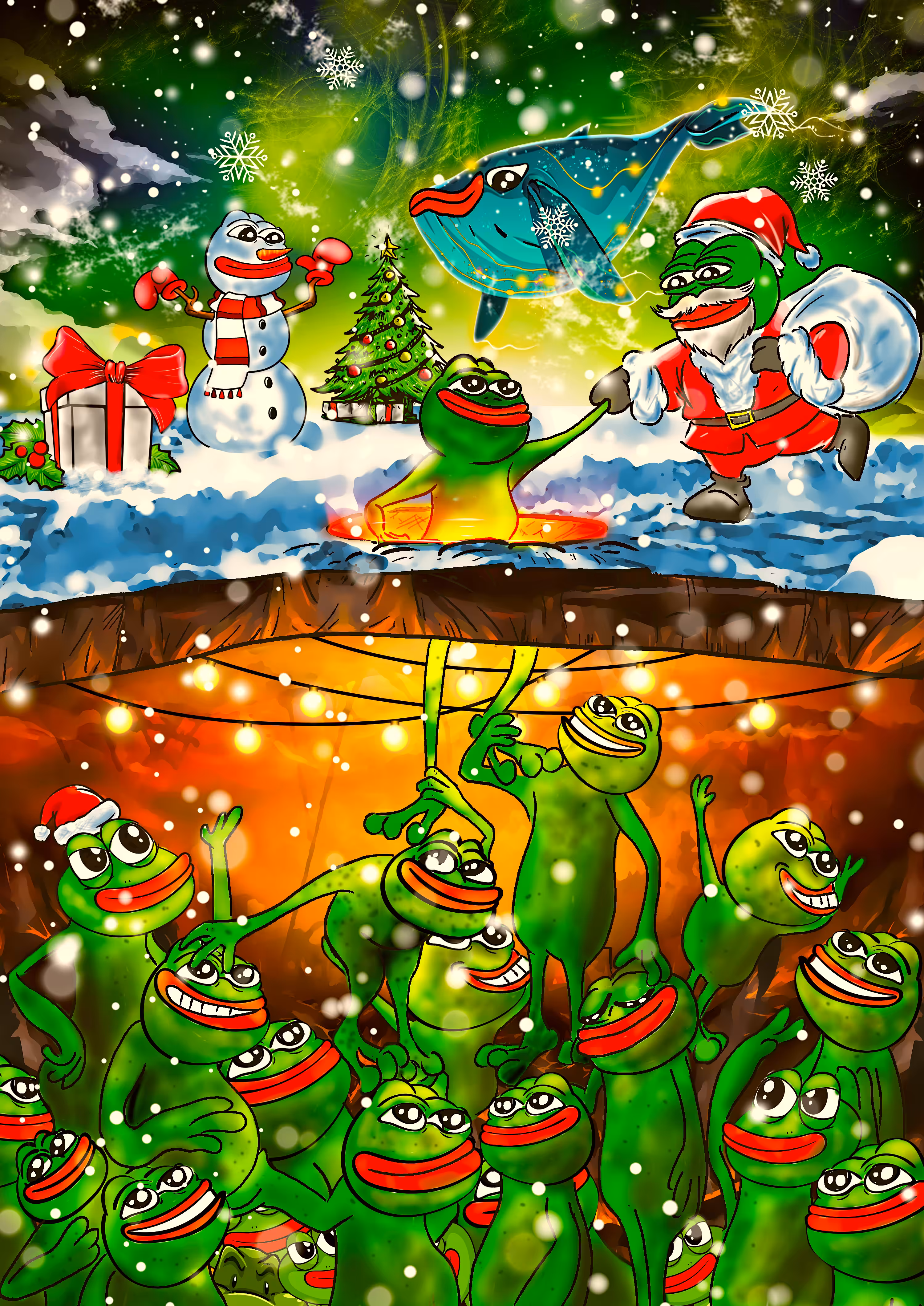 Pepe in Winter
