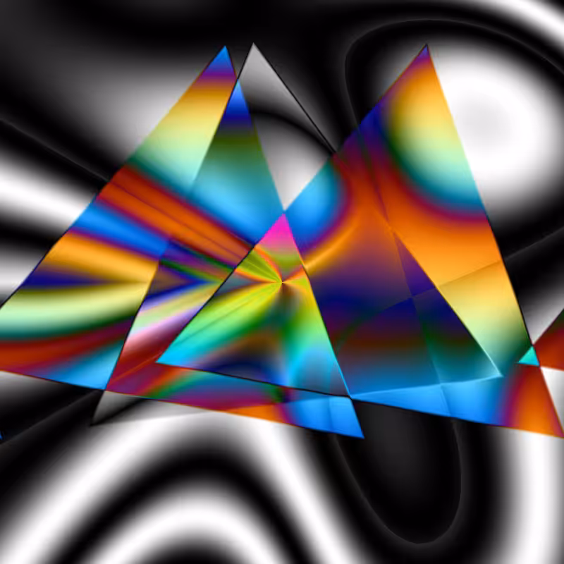 Triangle Mirrors #13