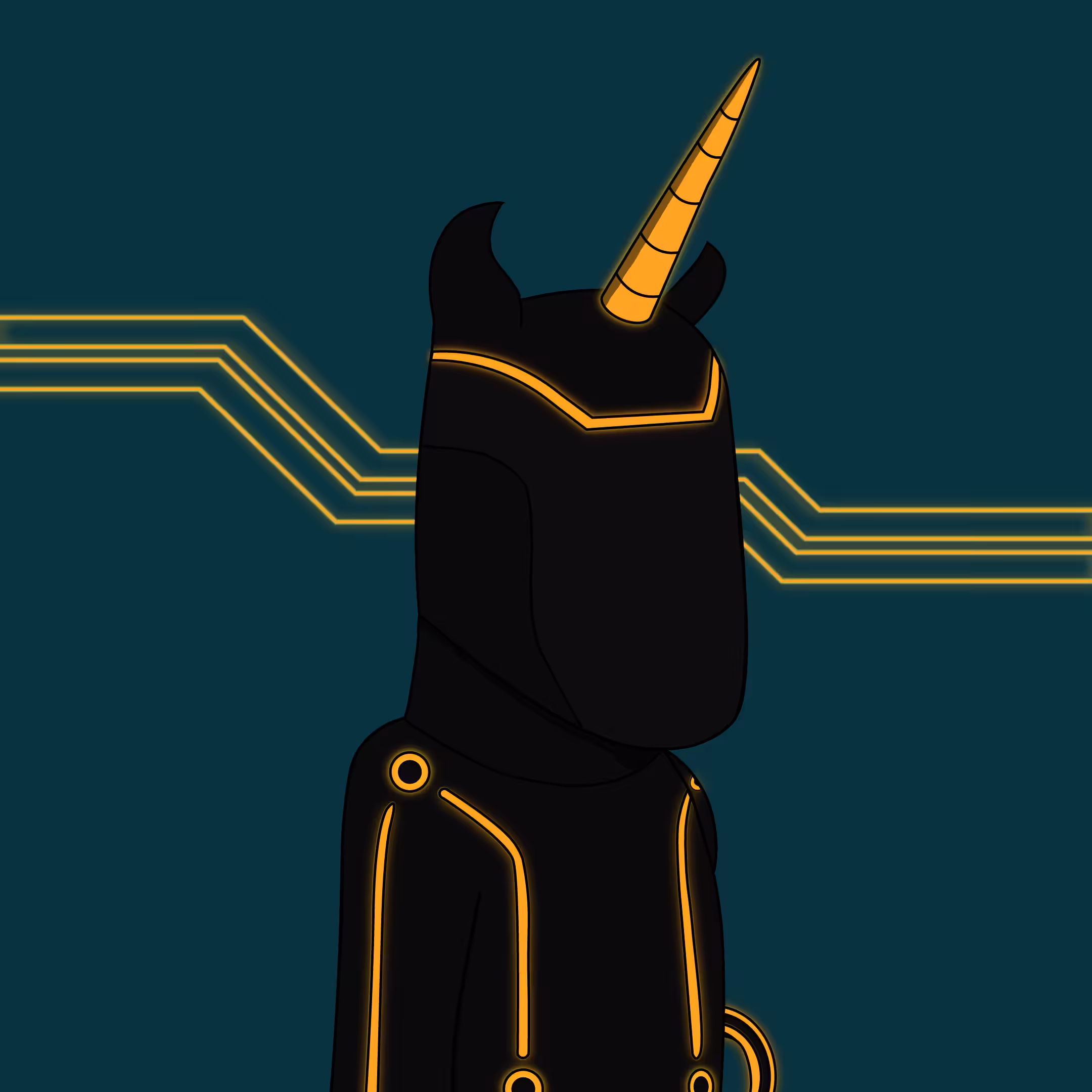 Awesome Unicorn - Tron #022