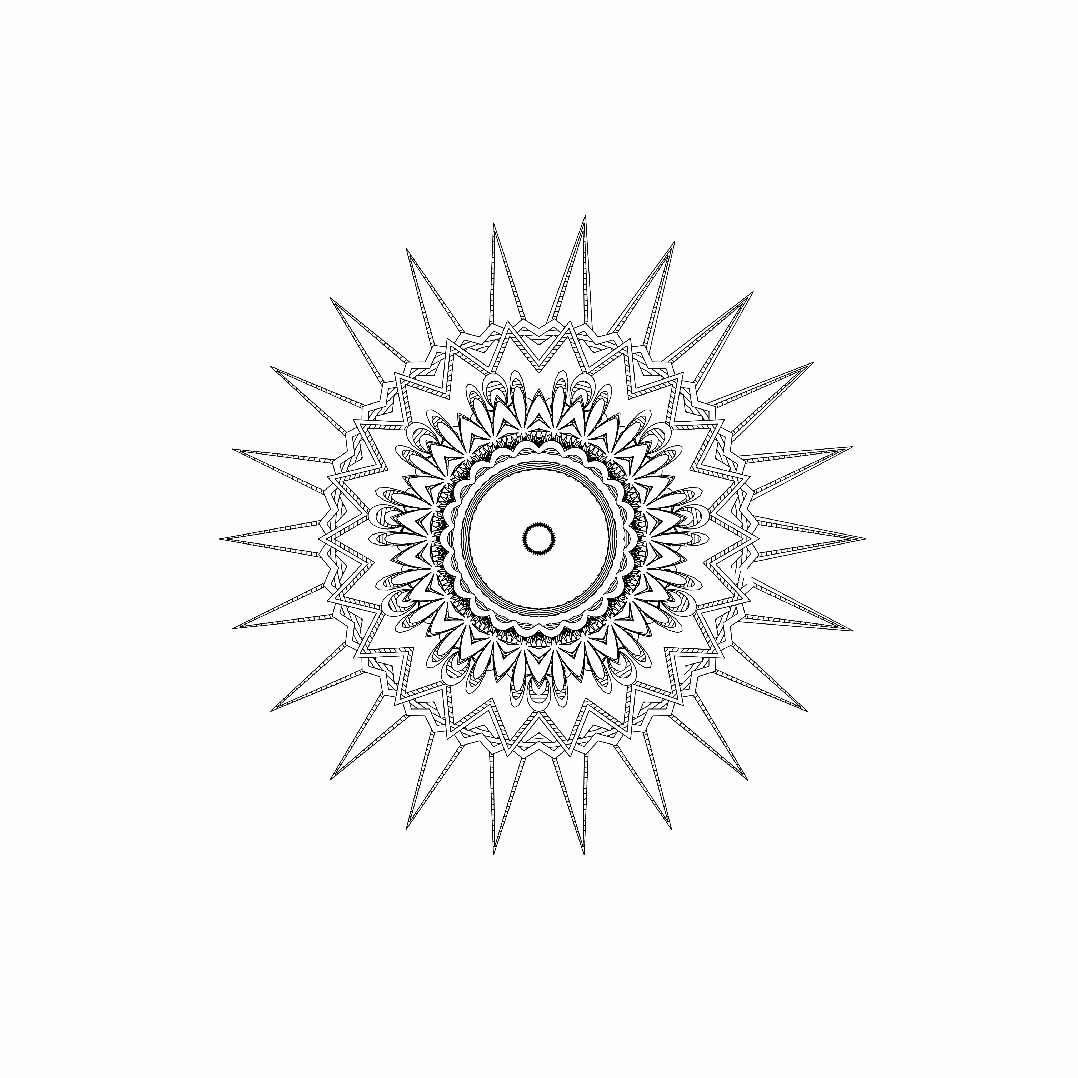 LL21 Mandala #739