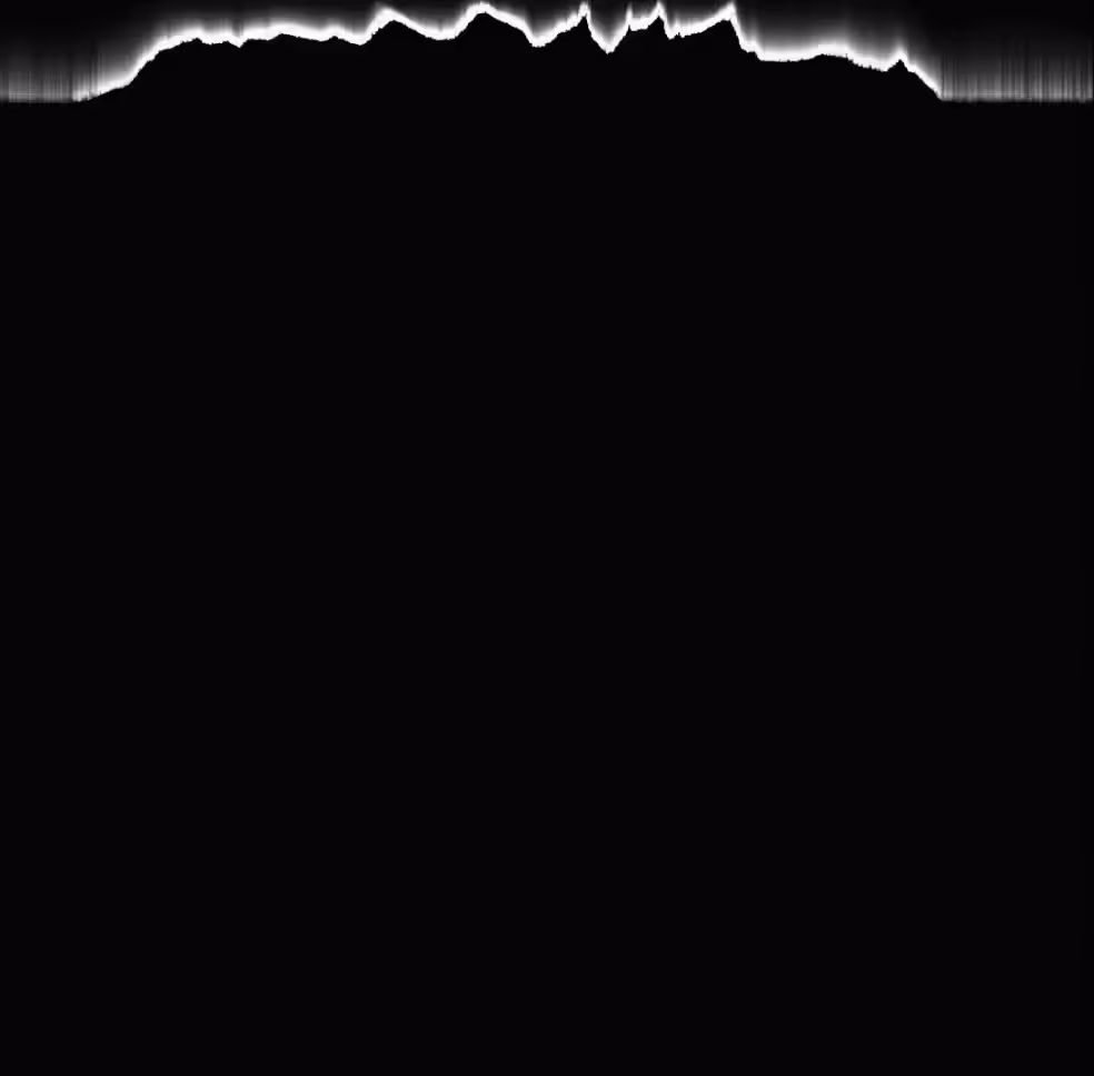 Raining Pixels #109 Ghost White, Matrix Style