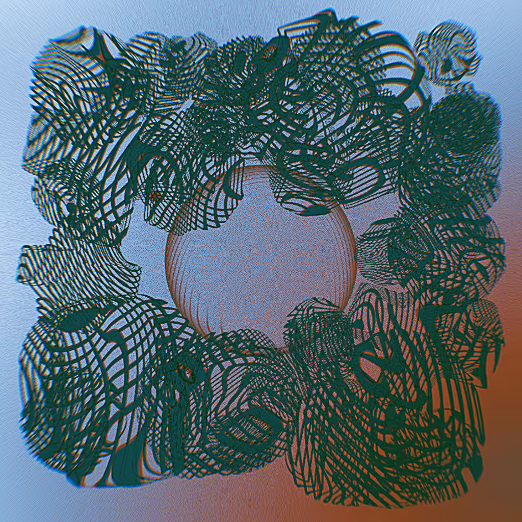 Moiré Meditation #26