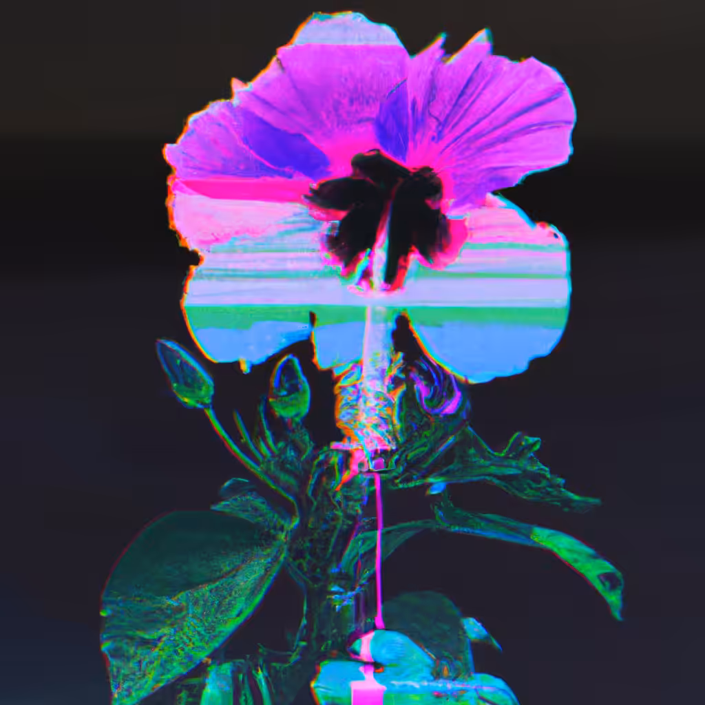 Hibiscus Glitch | 2