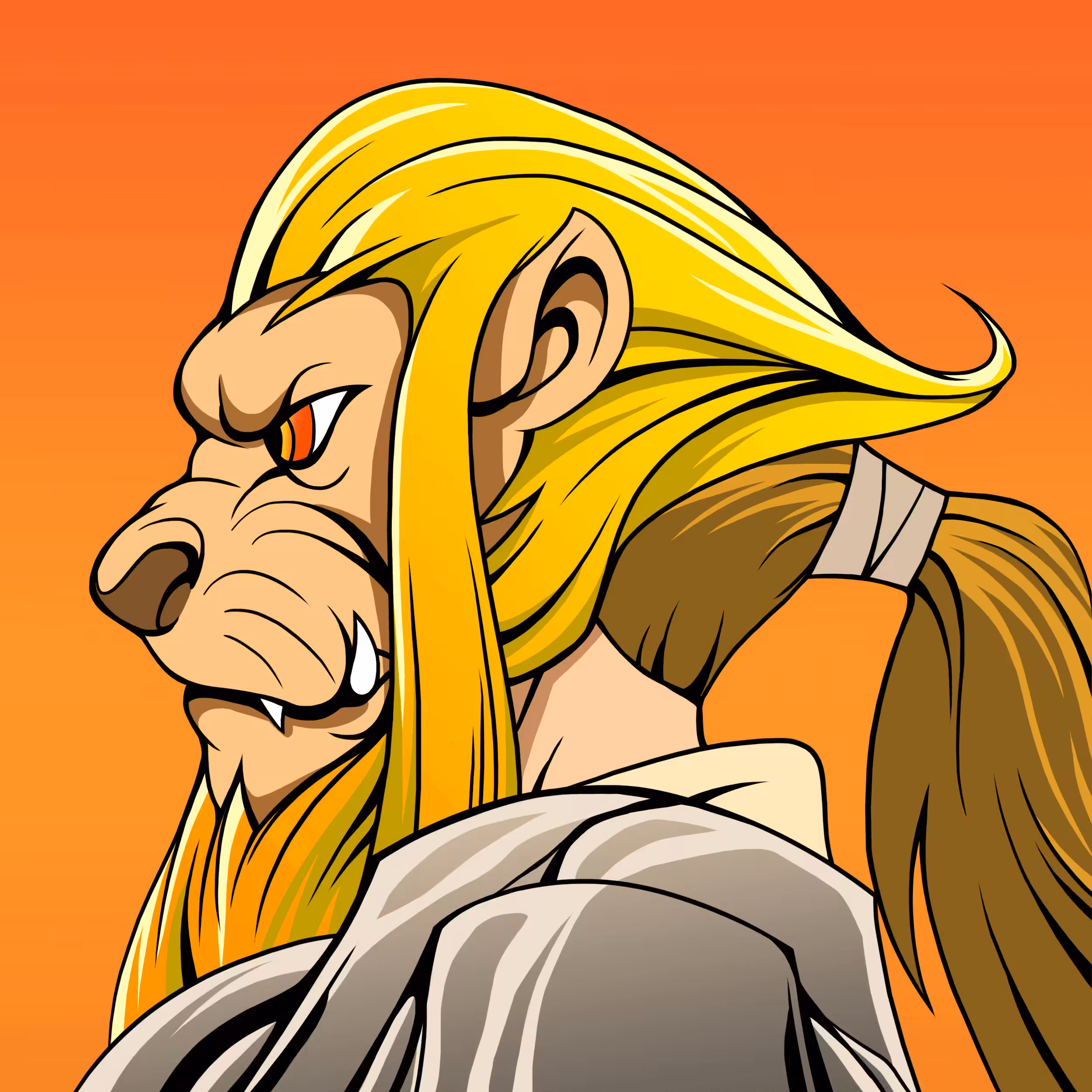 Lion Demon Mask #1