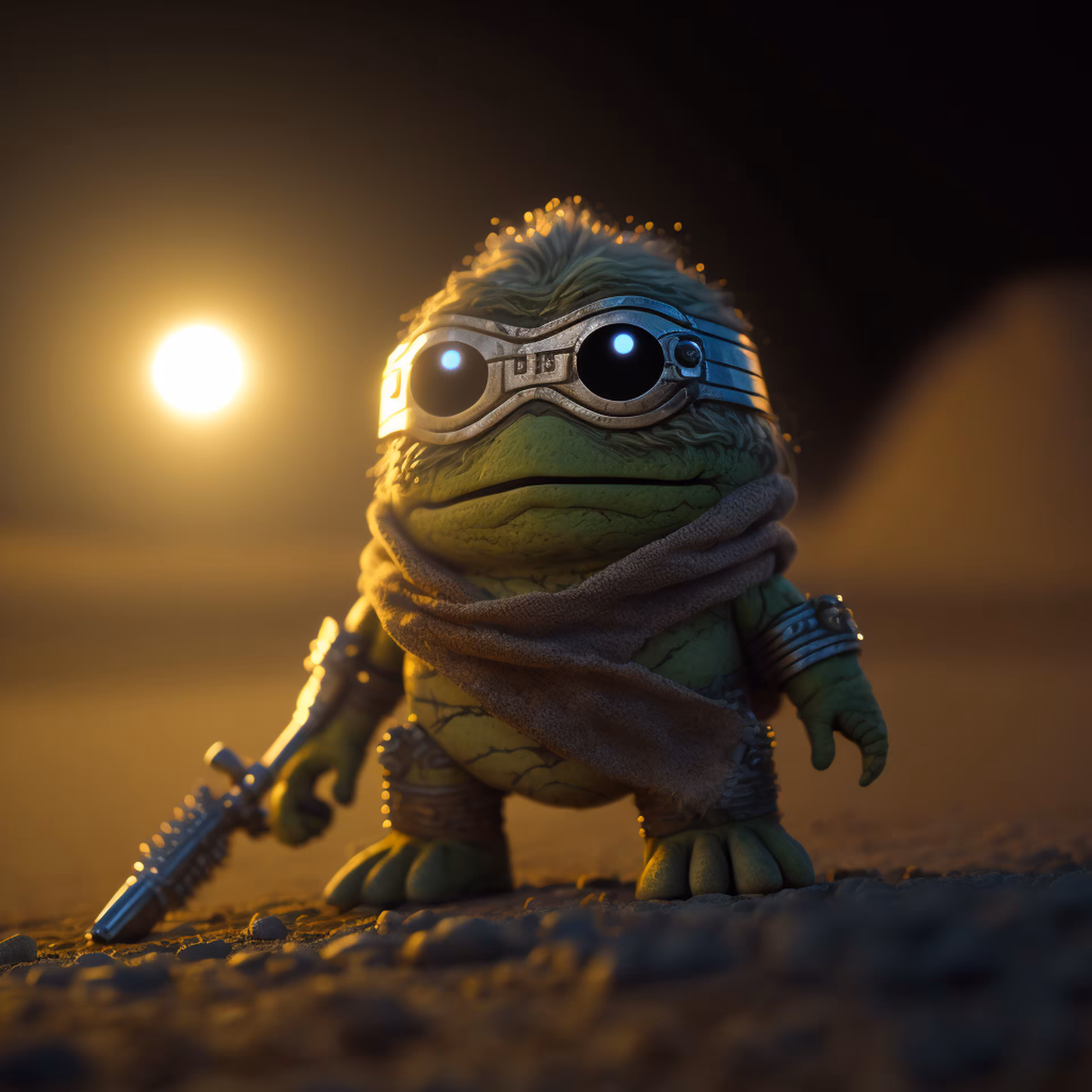 Pepe's World: Pepe warrior