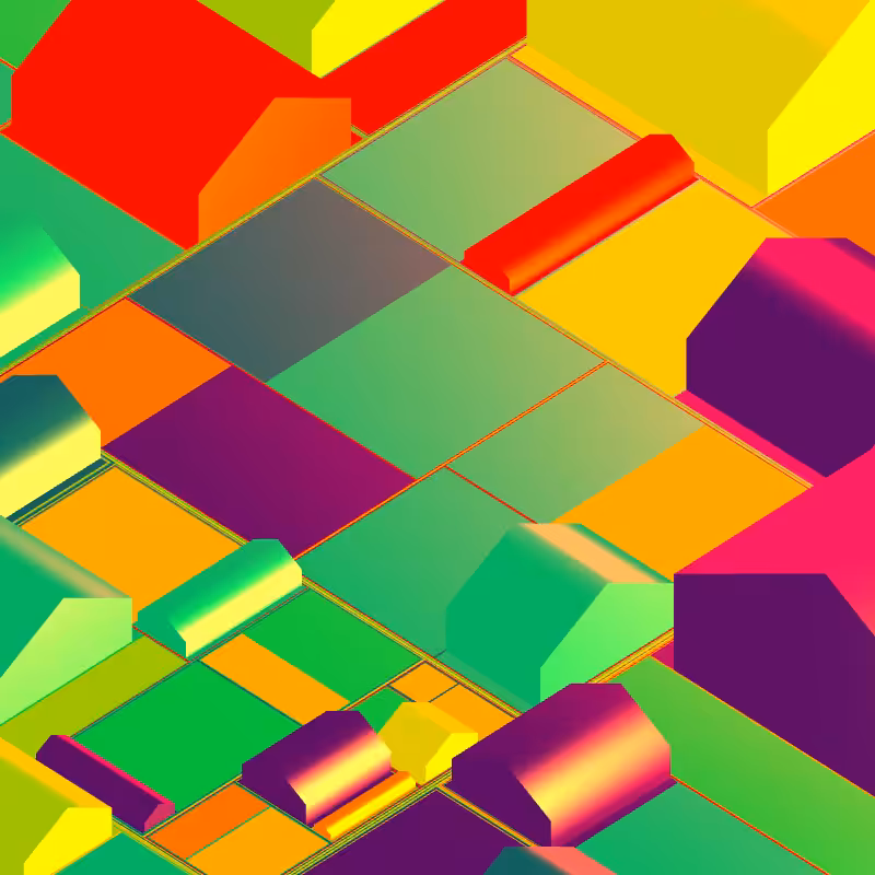 Geometric city #121