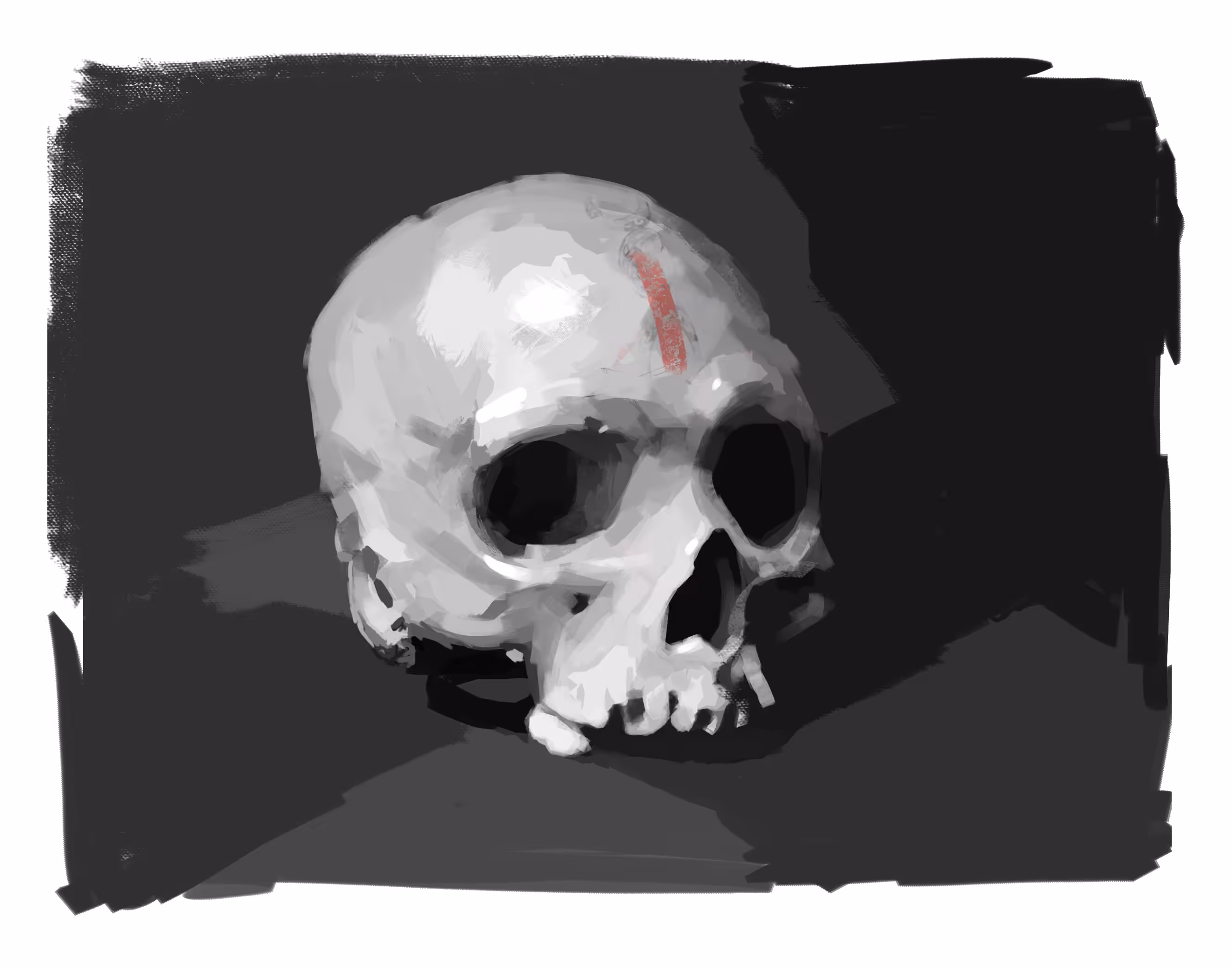 Buddhist skull