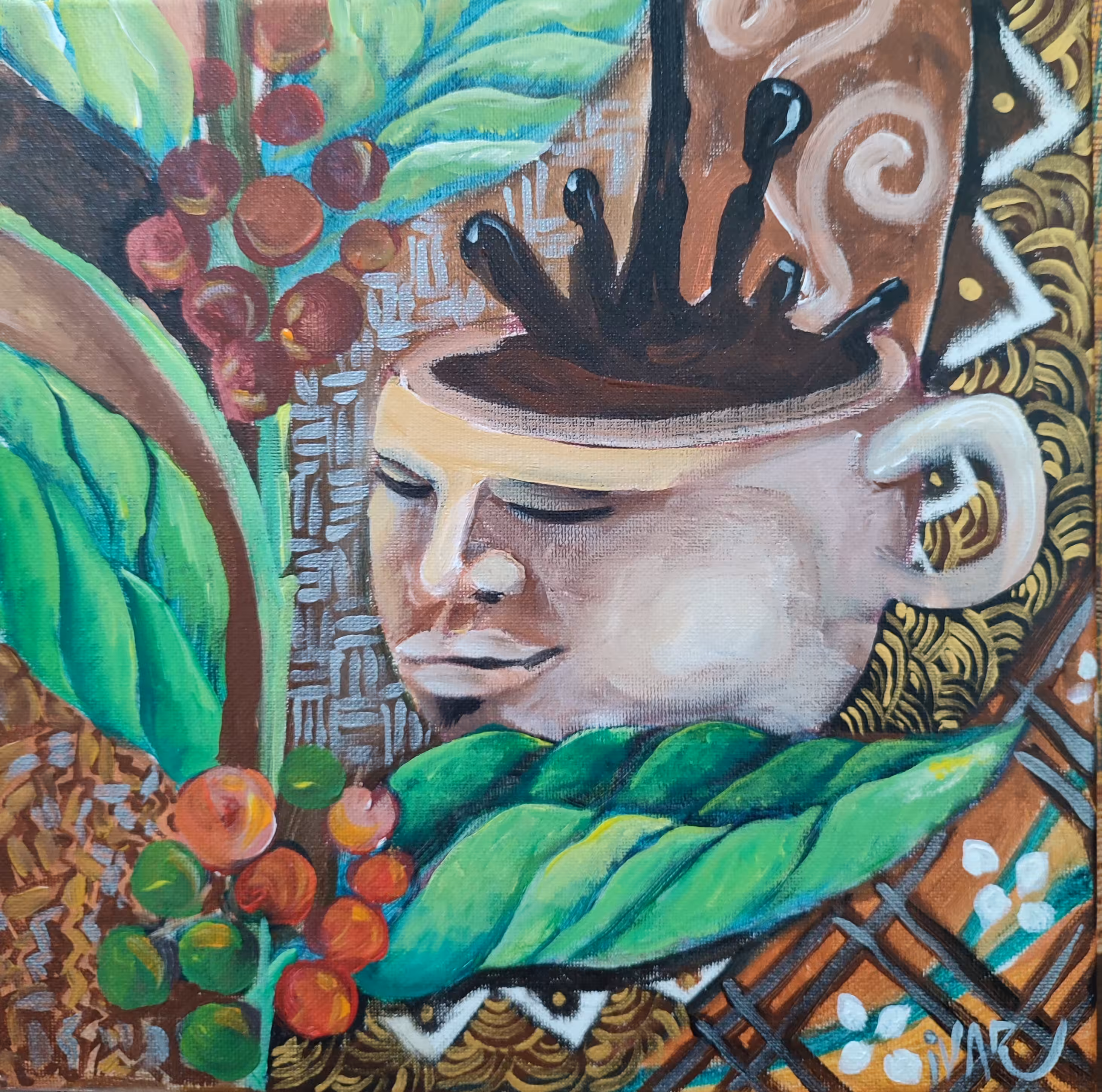 Bukapi #3 (Bukidnon Coffee Art Series)
