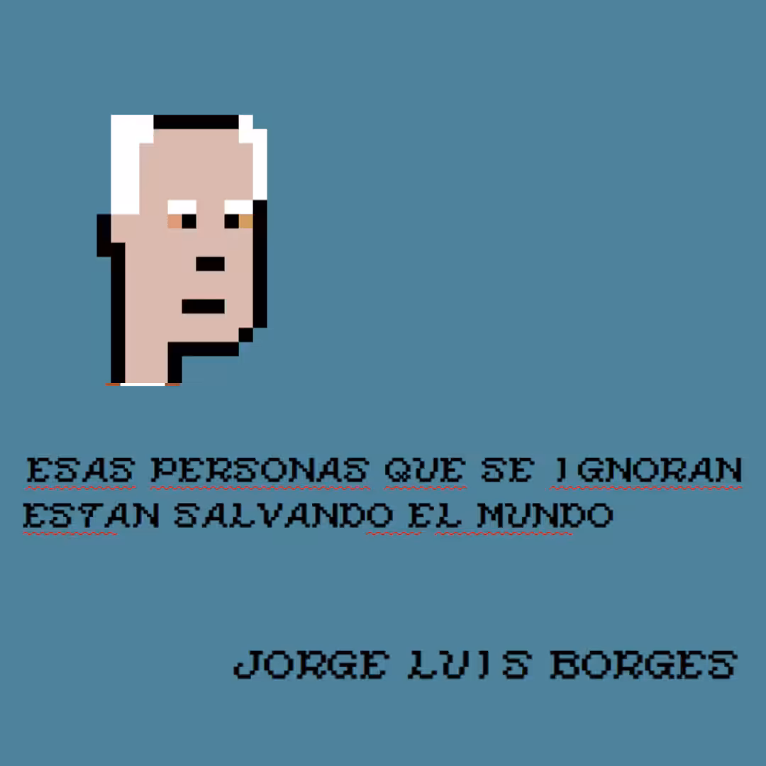 Borges' CryptoPunk Poetry
