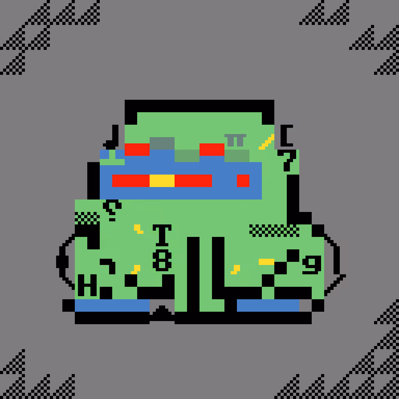 ASCII CrypToadz #6843