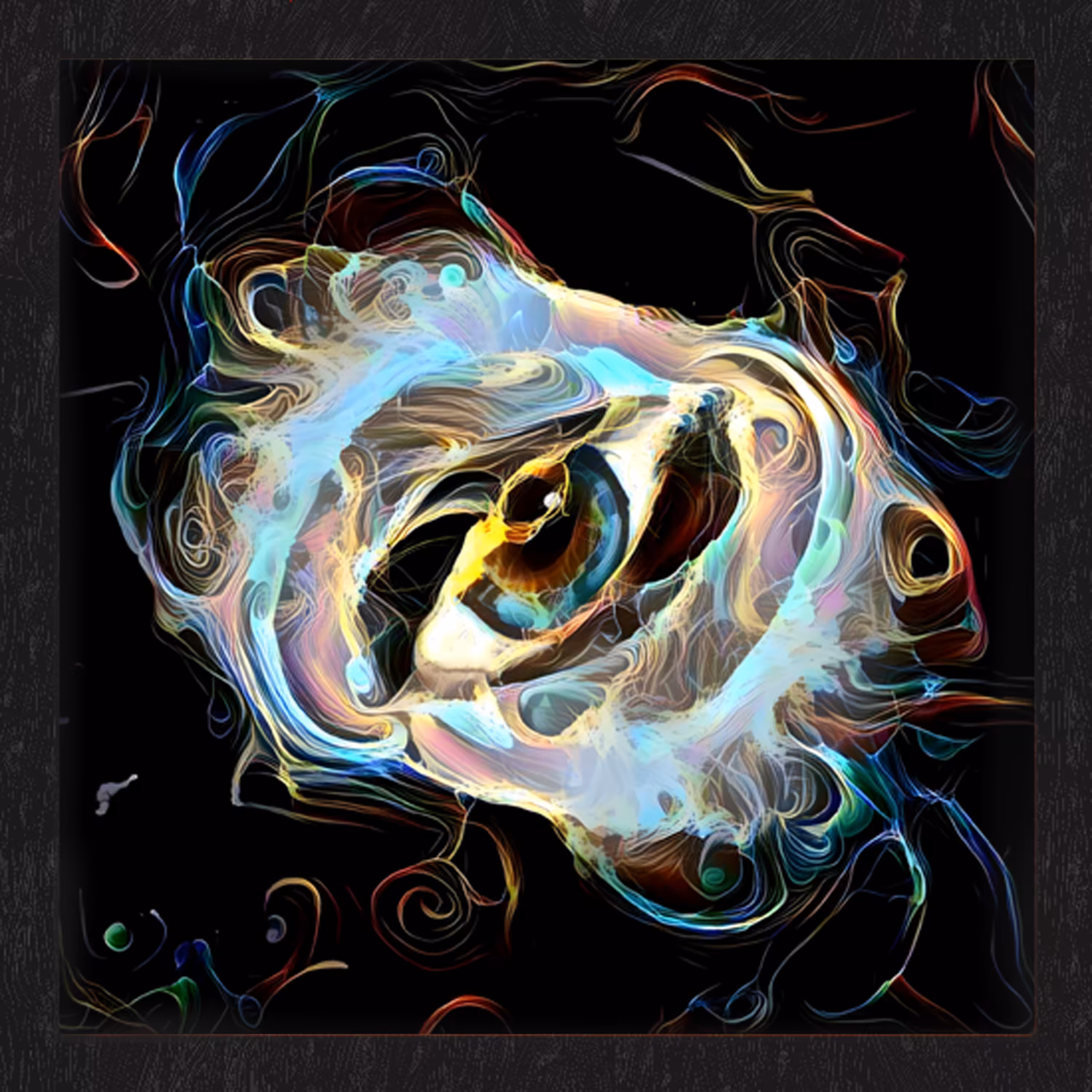Psyche Out Black Frame