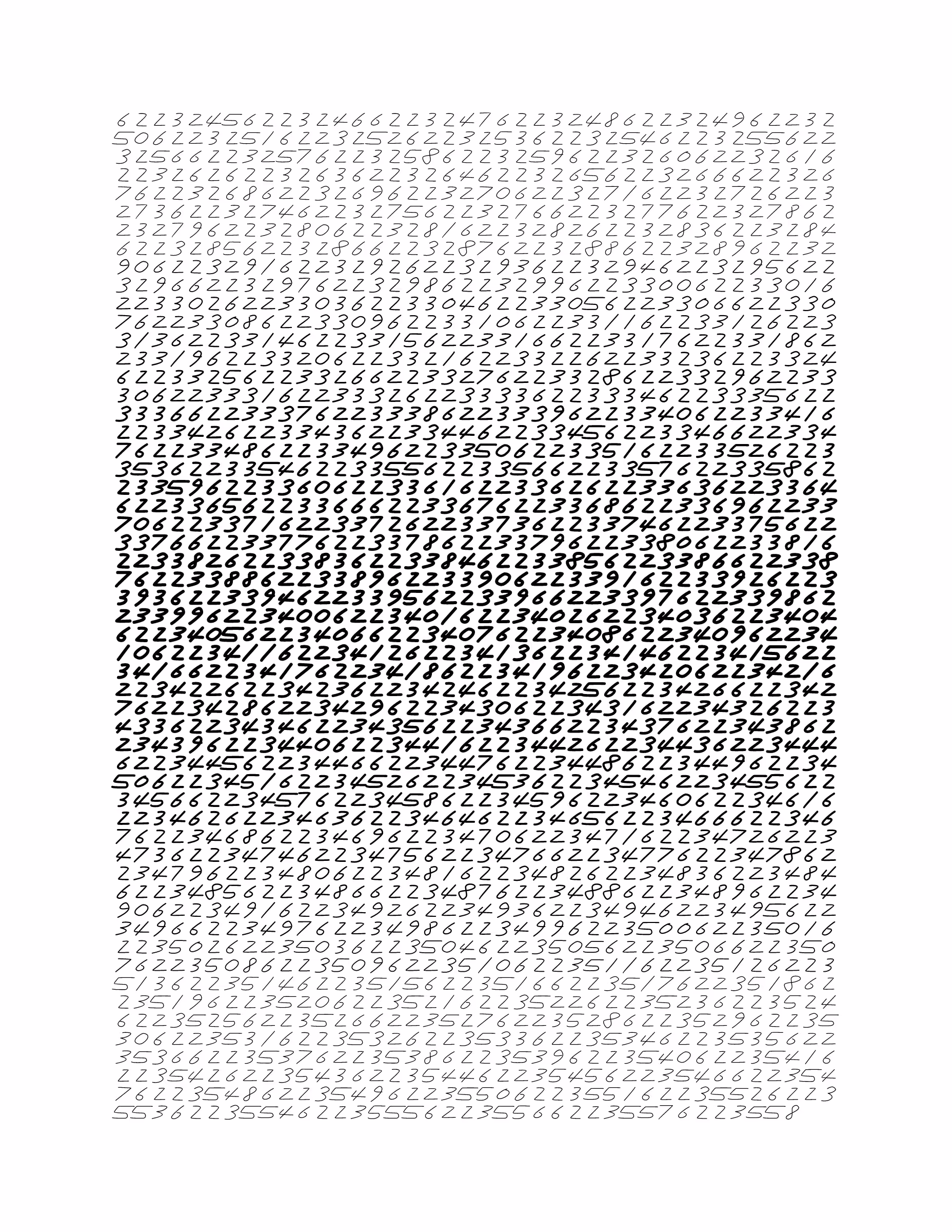 Endless (5,607,250 to Infinity) #2070