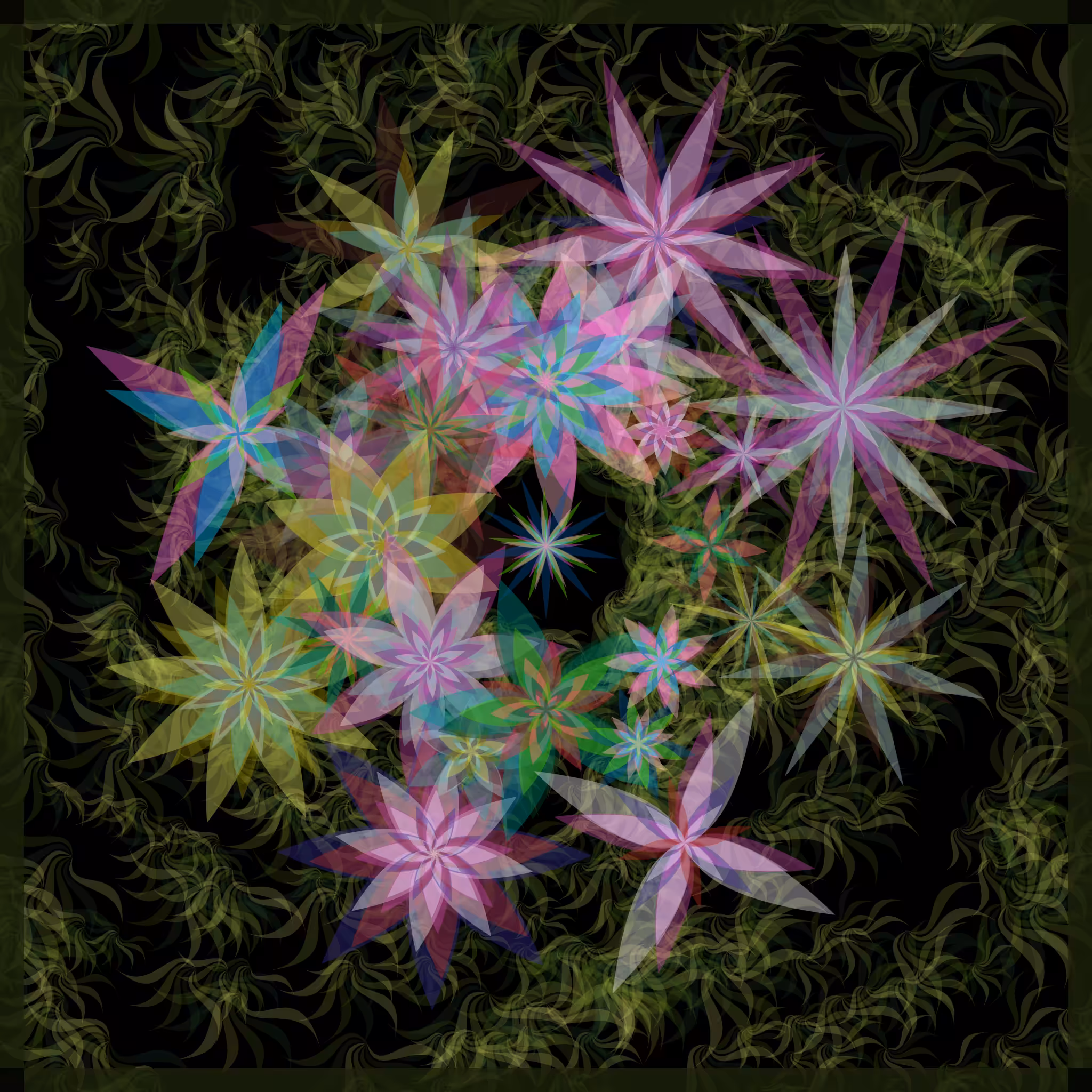 Bezier Garden #13