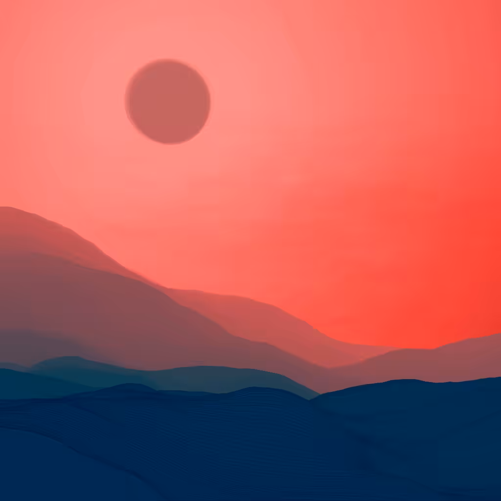 Valley at Dawn #105