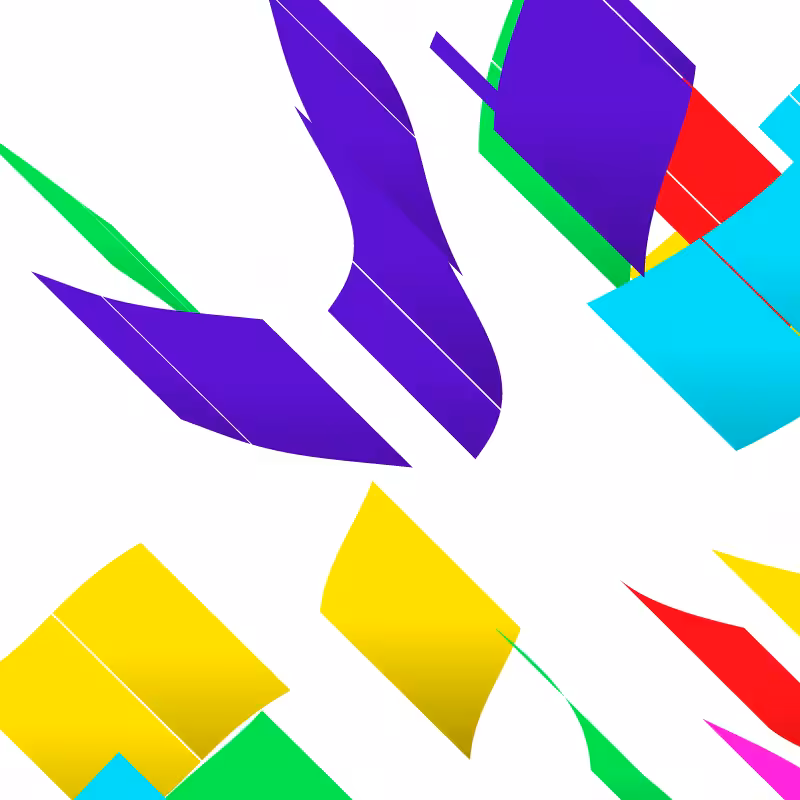 Composition #1 Ribbons #13