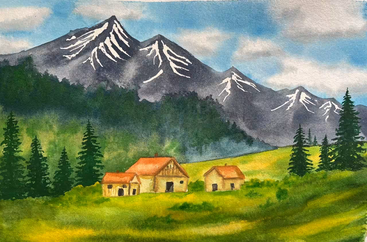 Mountain slope