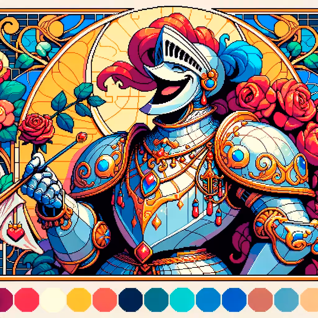 Pixel Nouveau 42 - the funny Paladin