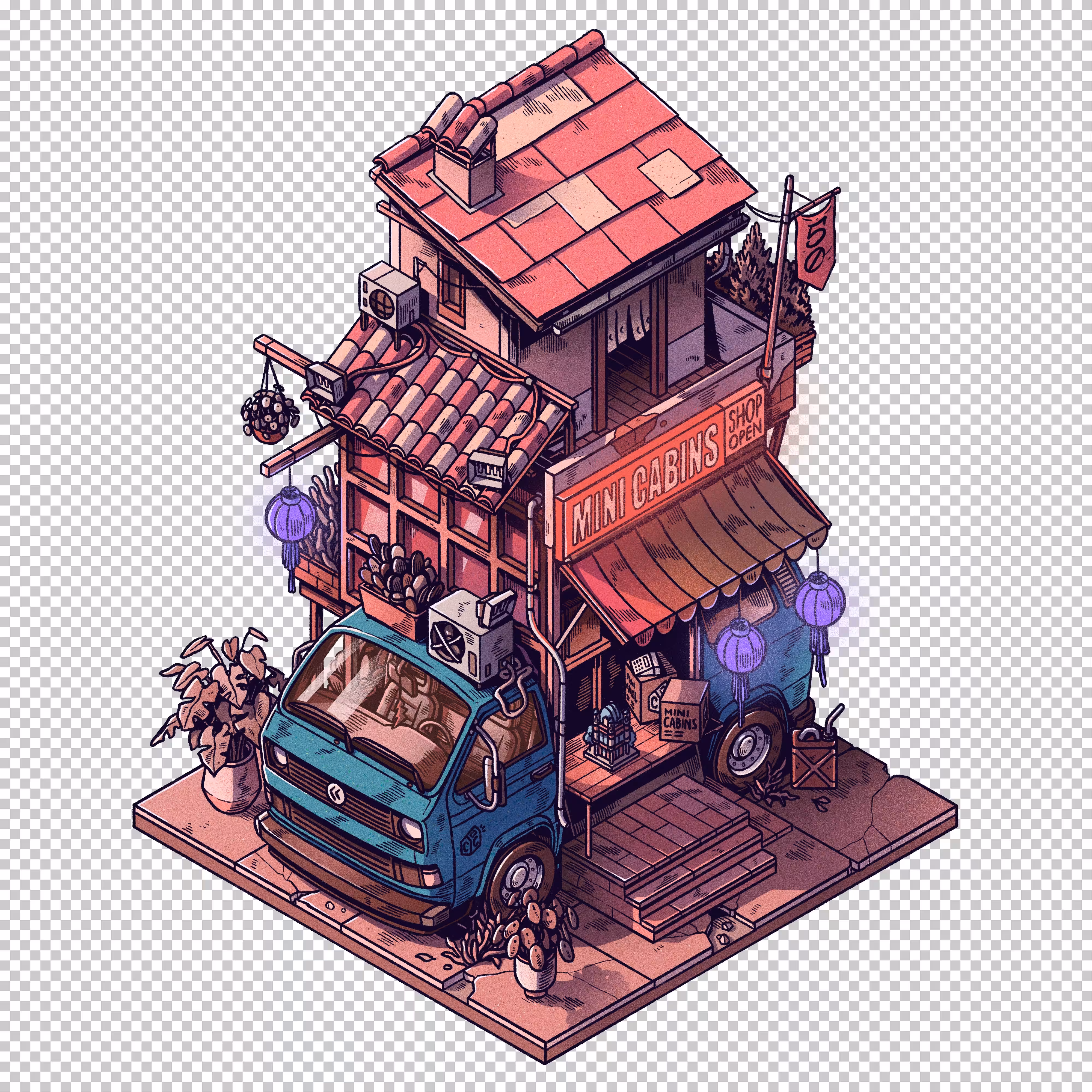 Curious Cabins #50: Caravan #416