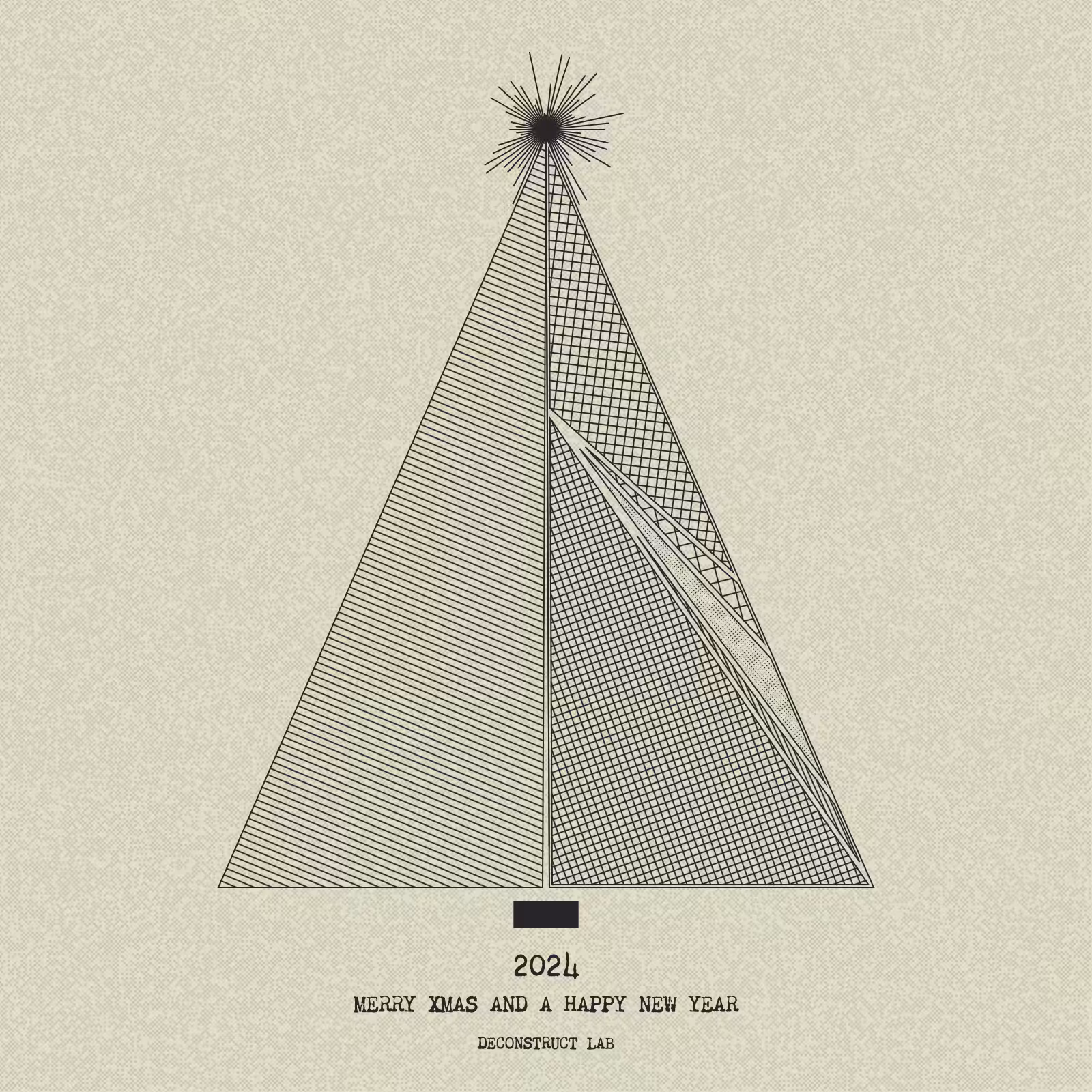 Have Yourself a Merry Little Geometric Tree #240