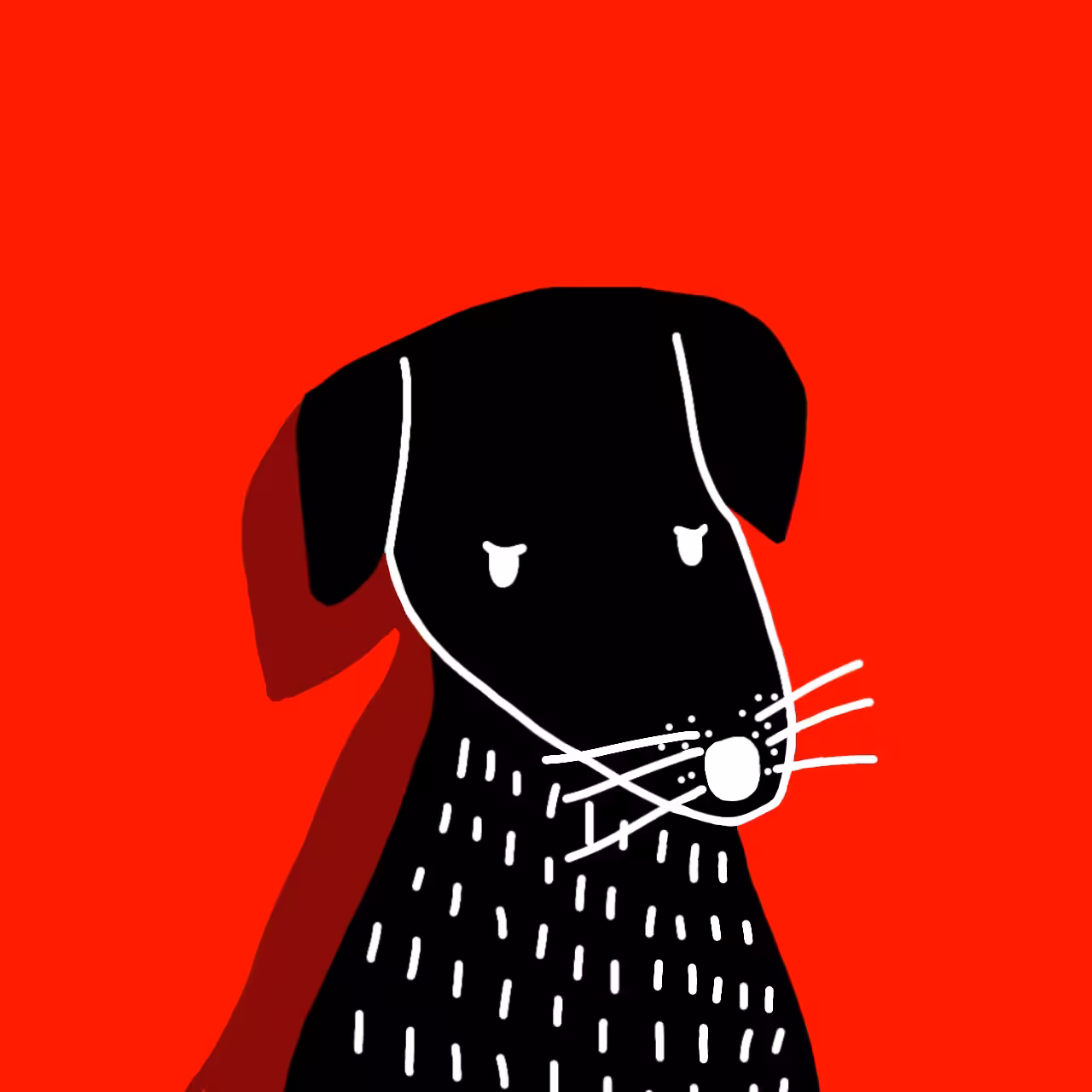 Nunin black dog.#01