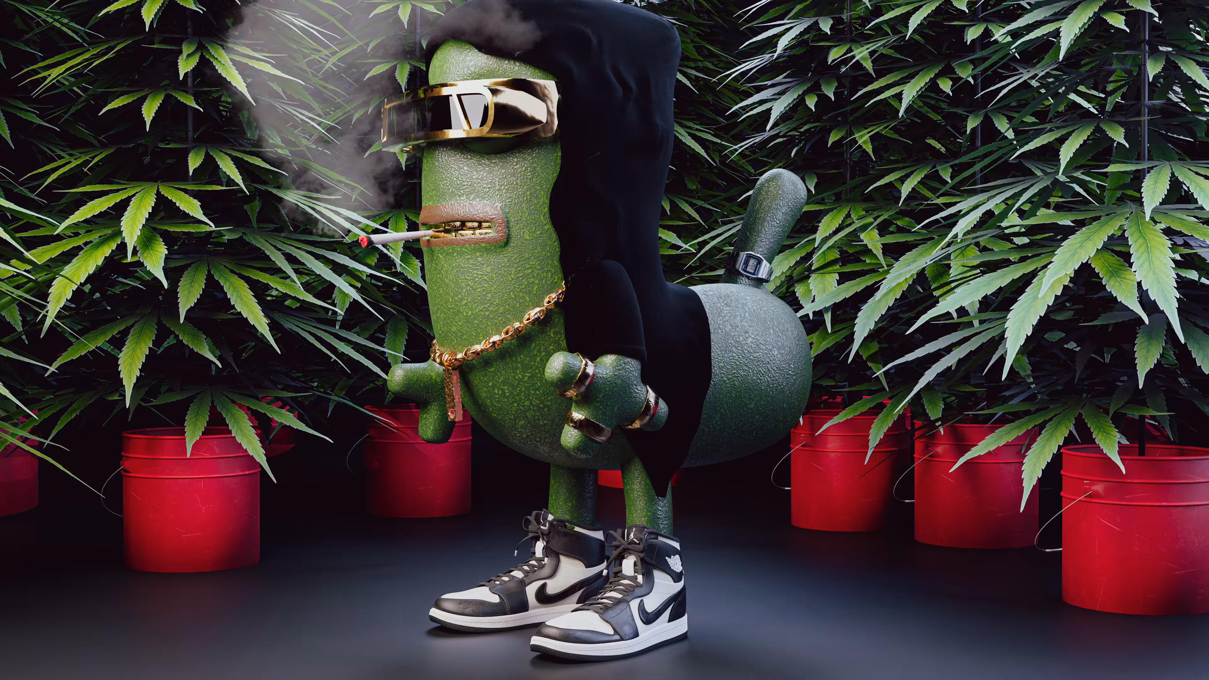Dank Crypto Pepe Dick Butt