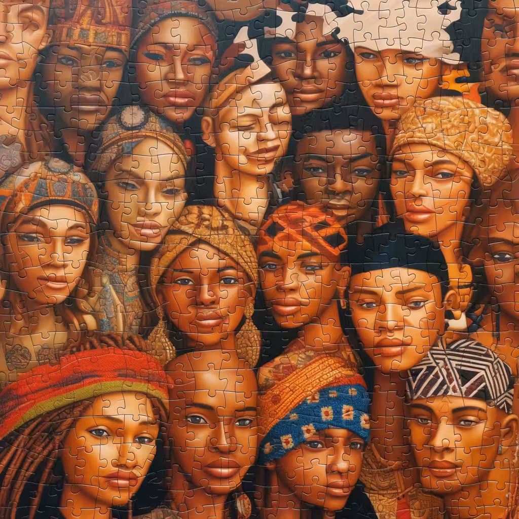 Kaleidoscope of Faces: A Symphony of Cultures
