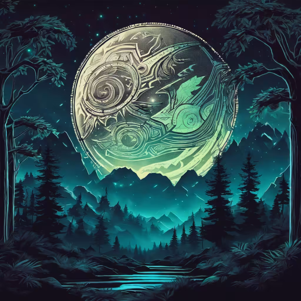 Tribal Moon 1