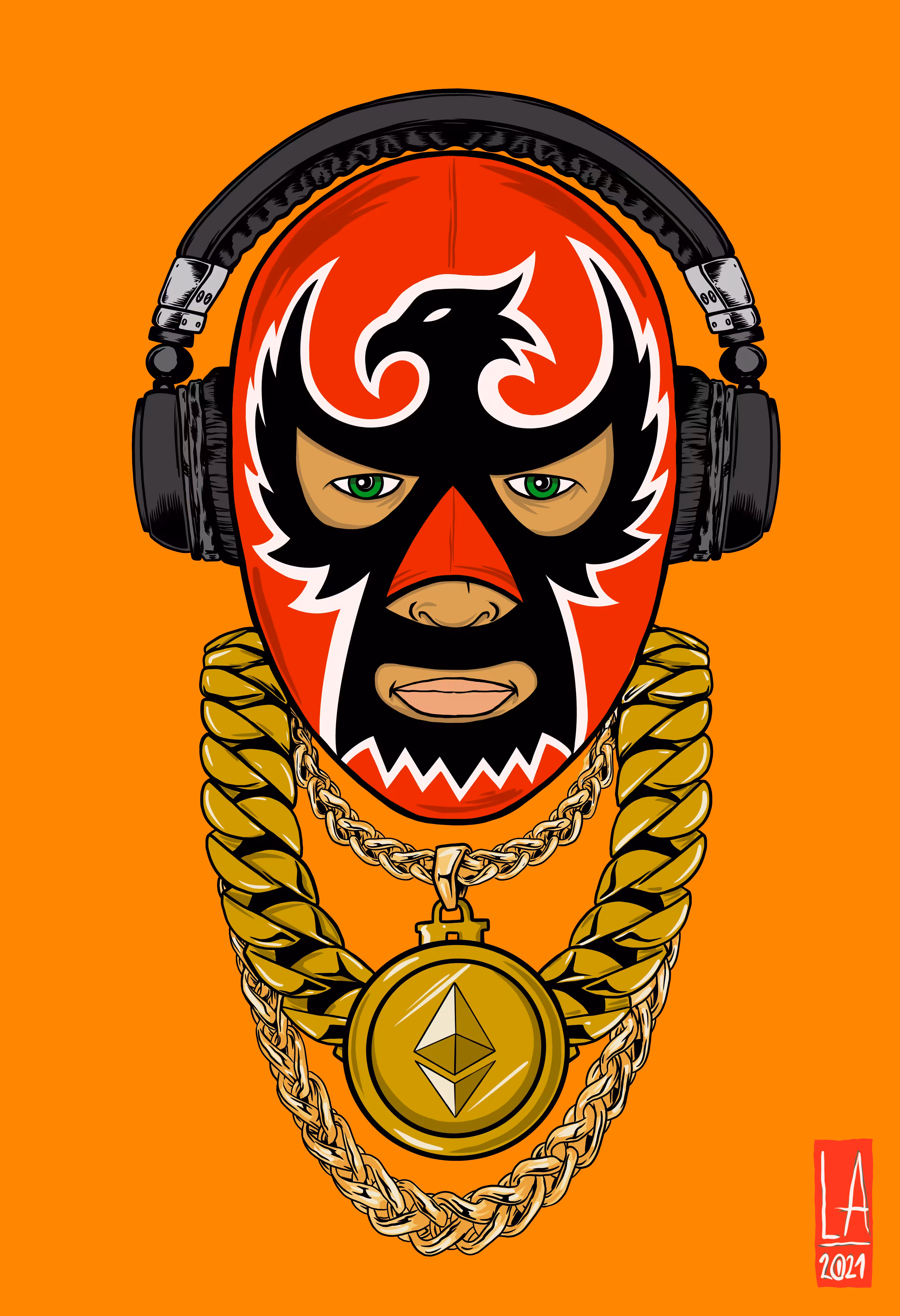 The Red Bandit 2021 by Luther