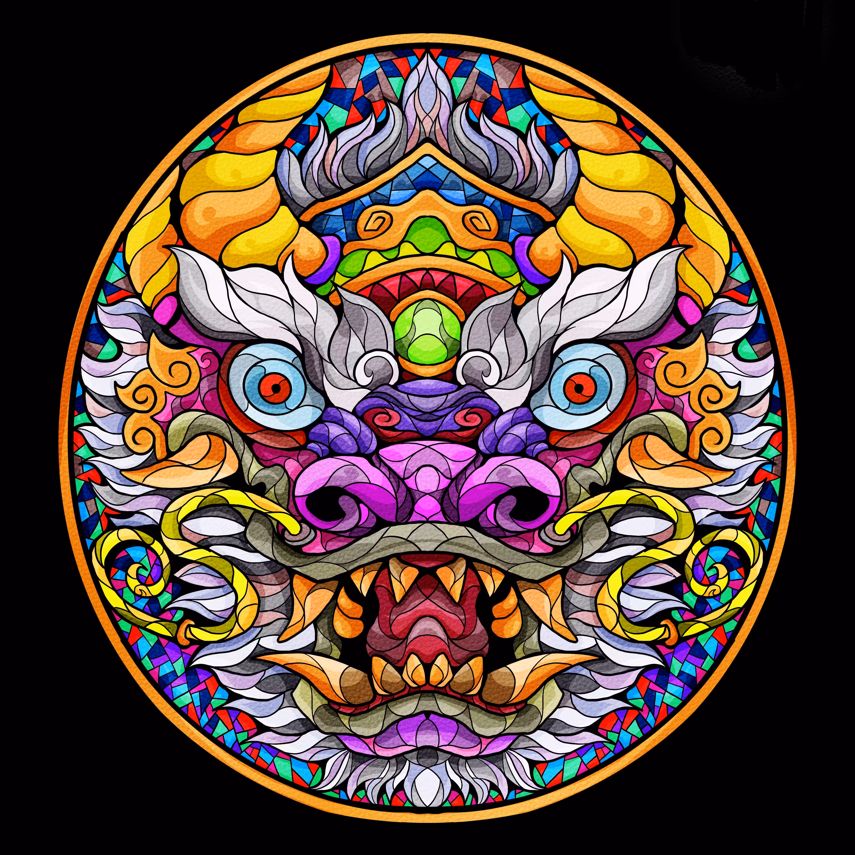 Stained Coin #100