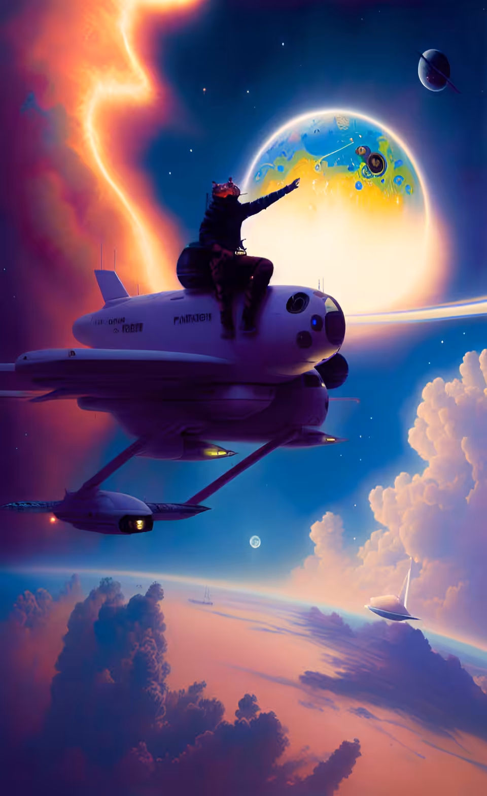 Space in you: Flight beyond the mind