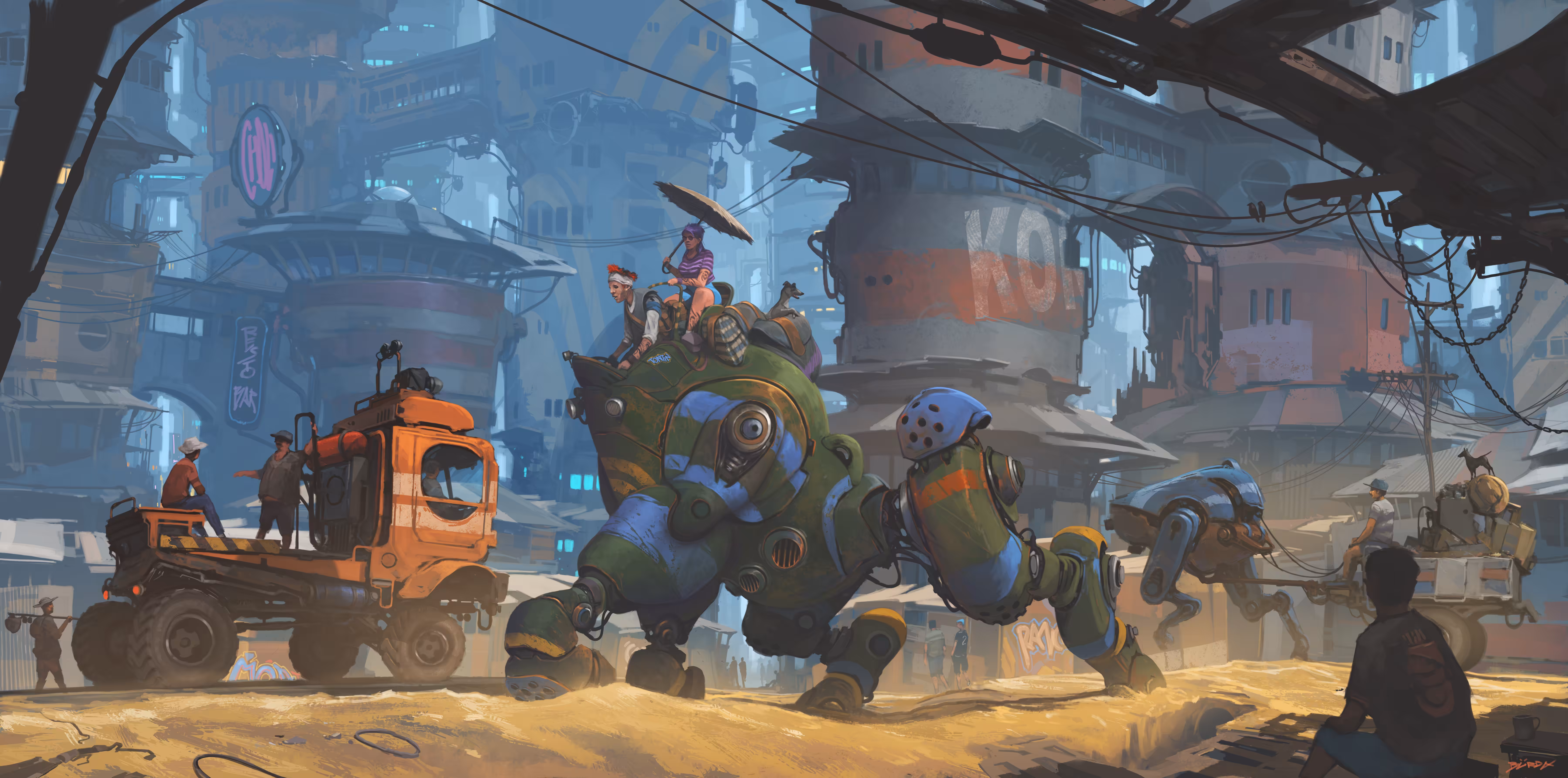 Congurbano machines: GoriMecha