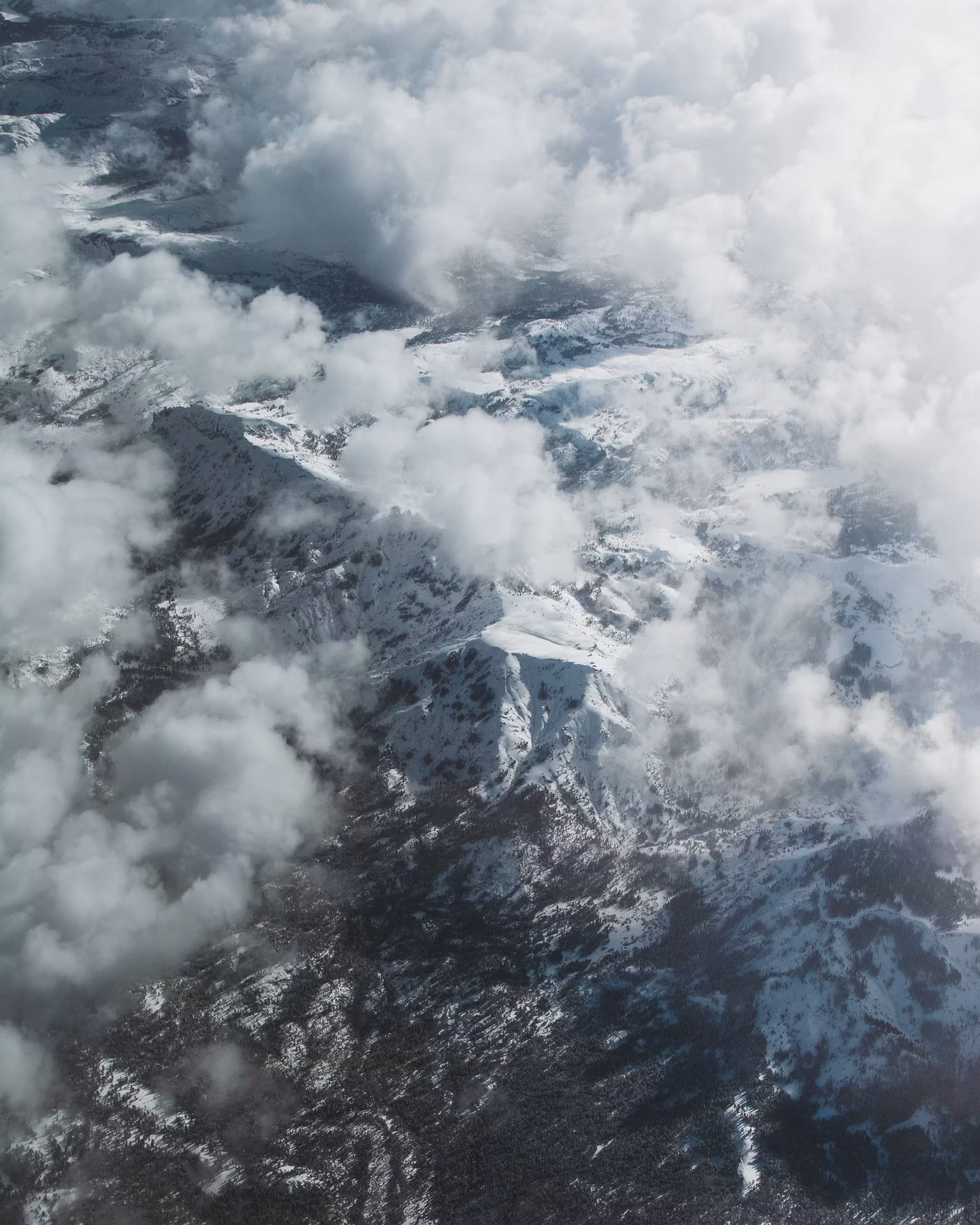 Airdrop #2 - Snowy Peaks From Above