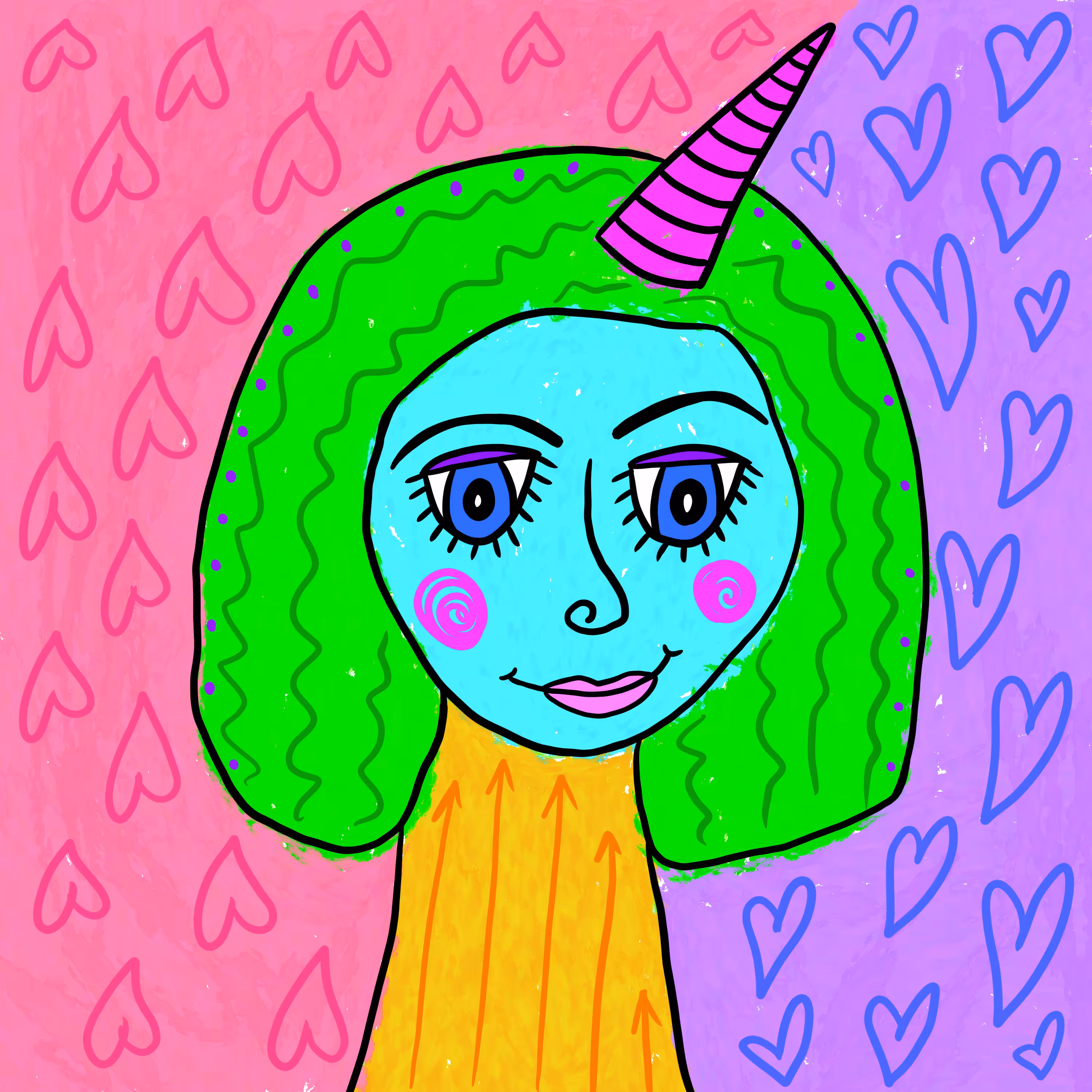 Unicorn Woman #102