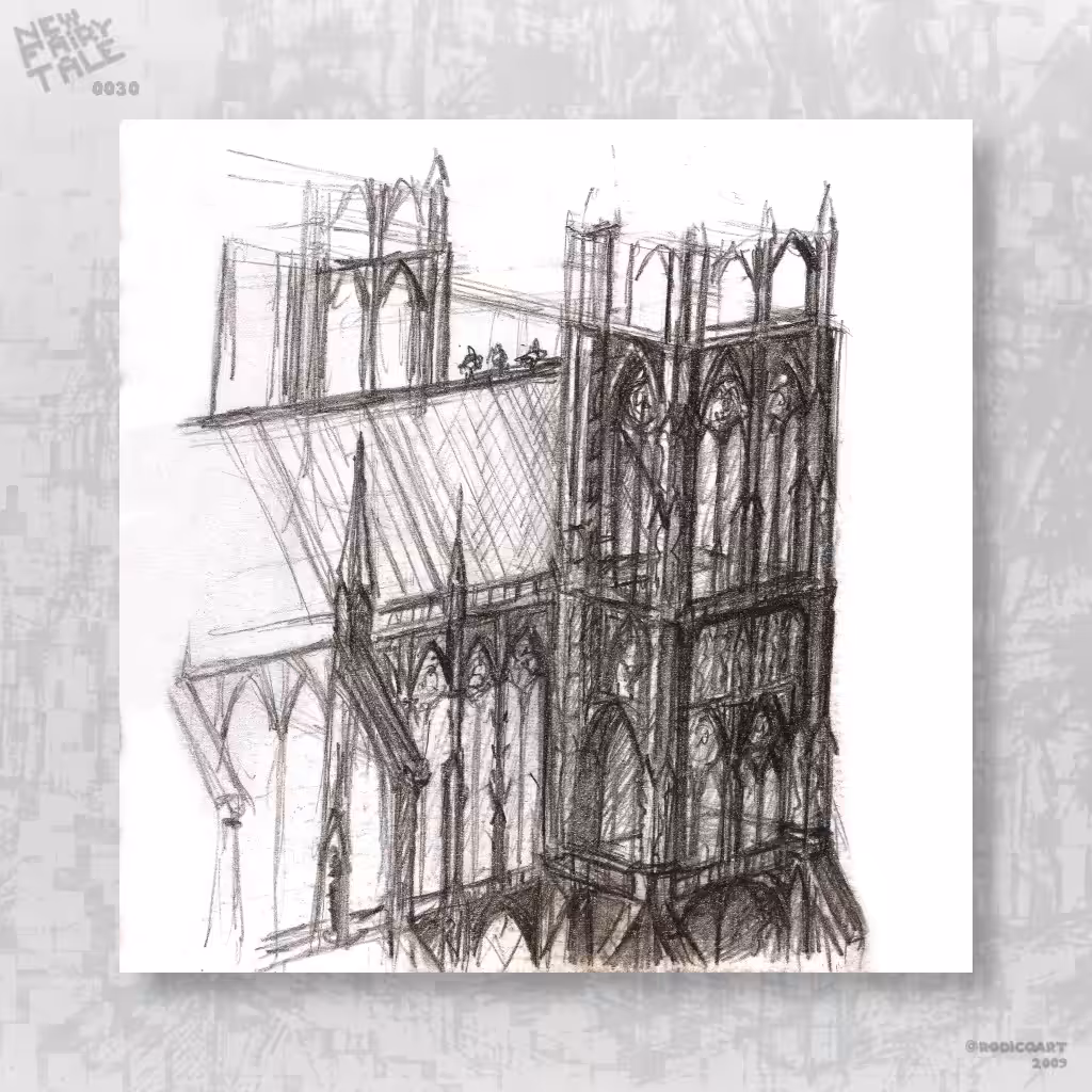 Cathedral in Sketchbook 0030