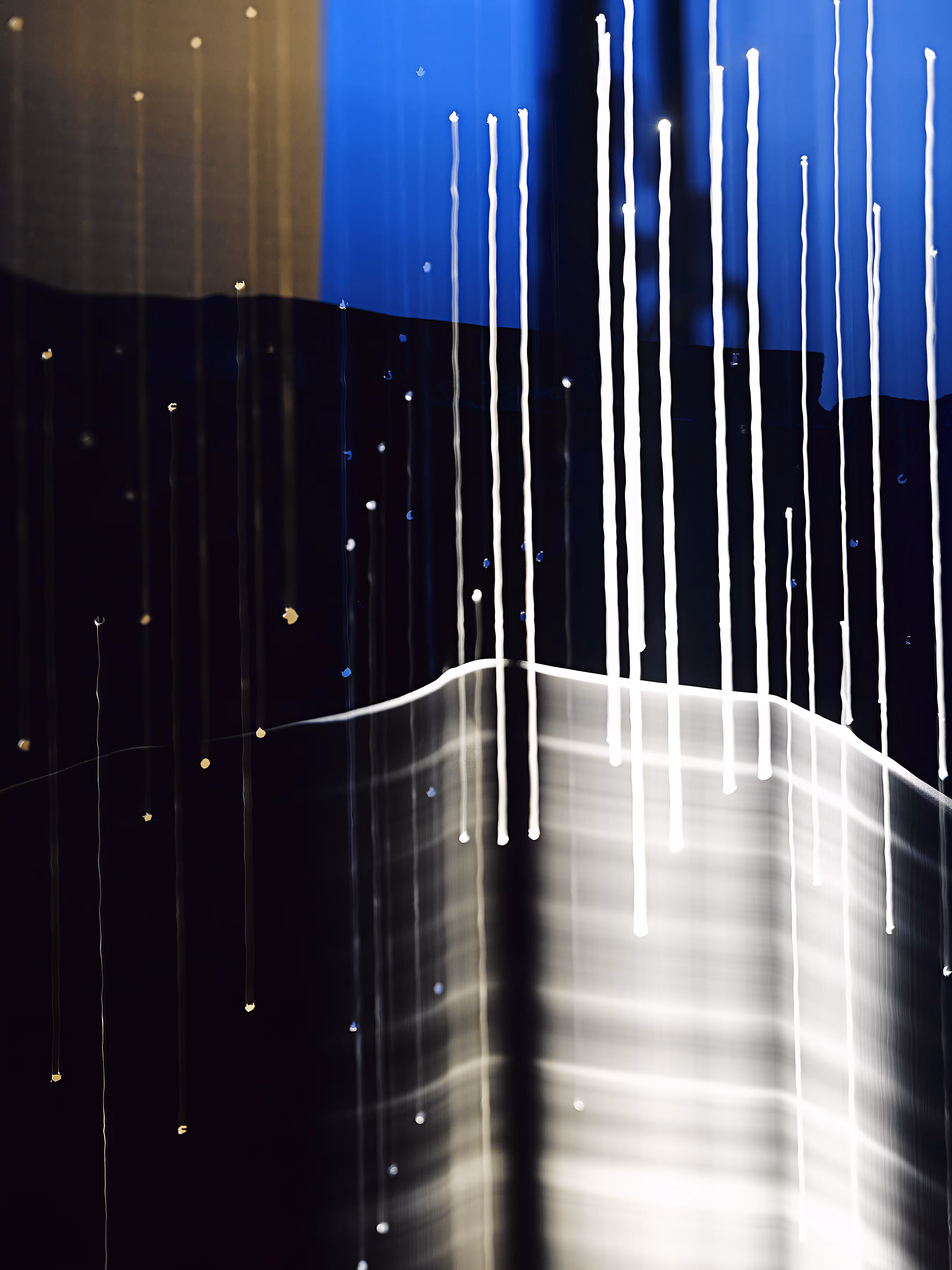 Chasing the Light: Lightform in Blue Brown & White