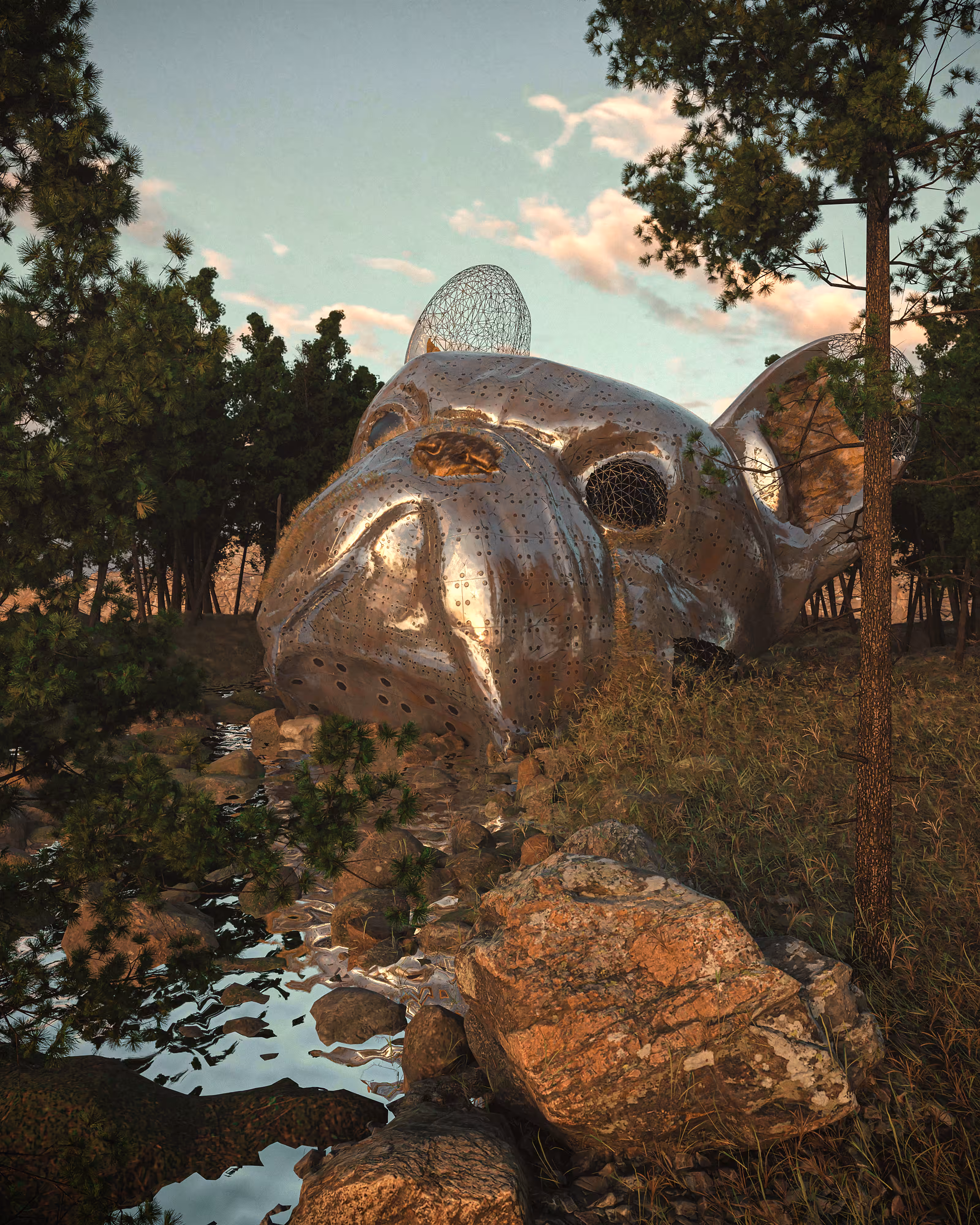 Dystopian French Bulldog
