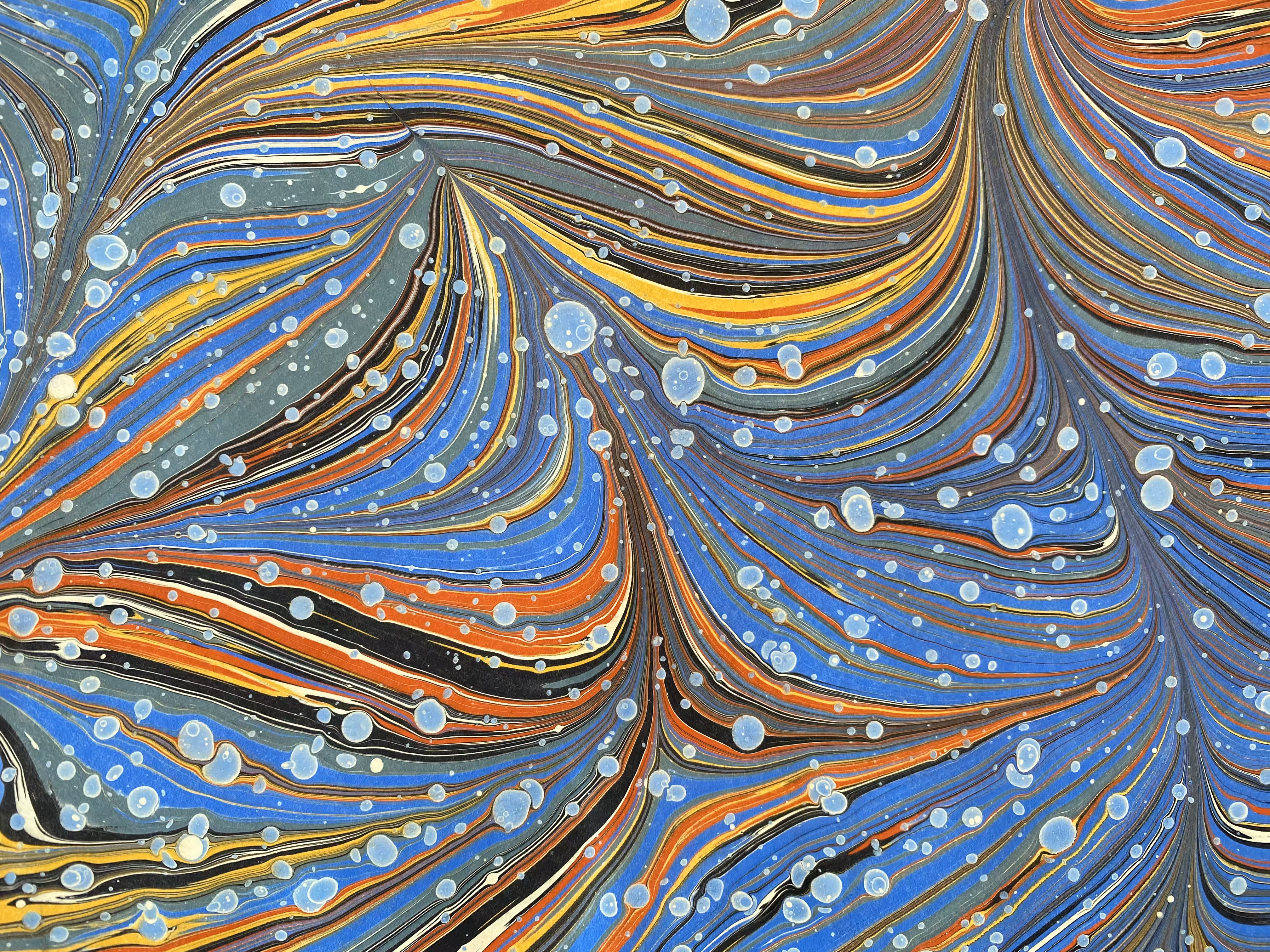 Şal Ebrusu / Marbling Art CE #13
