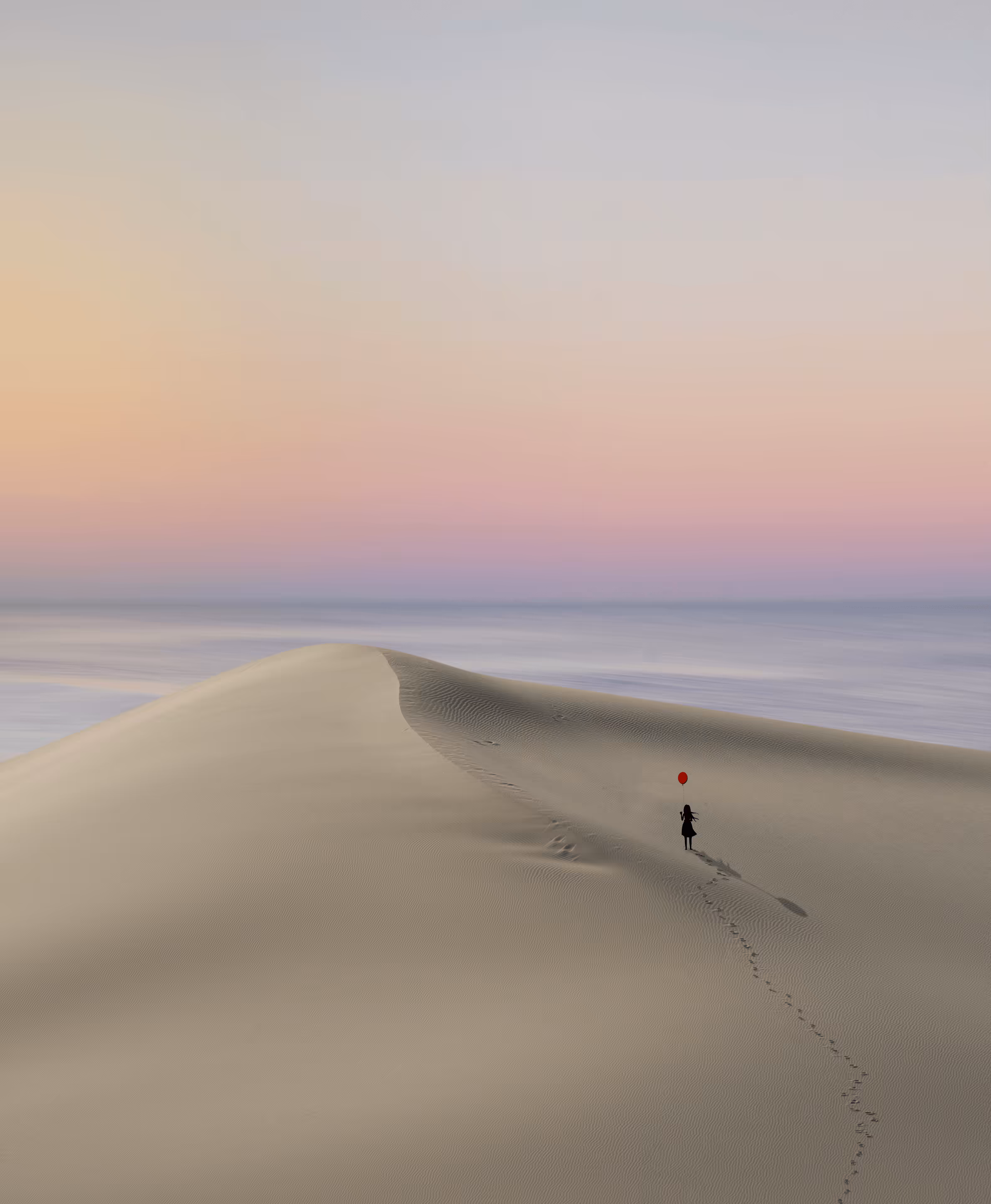Evening by the Beach