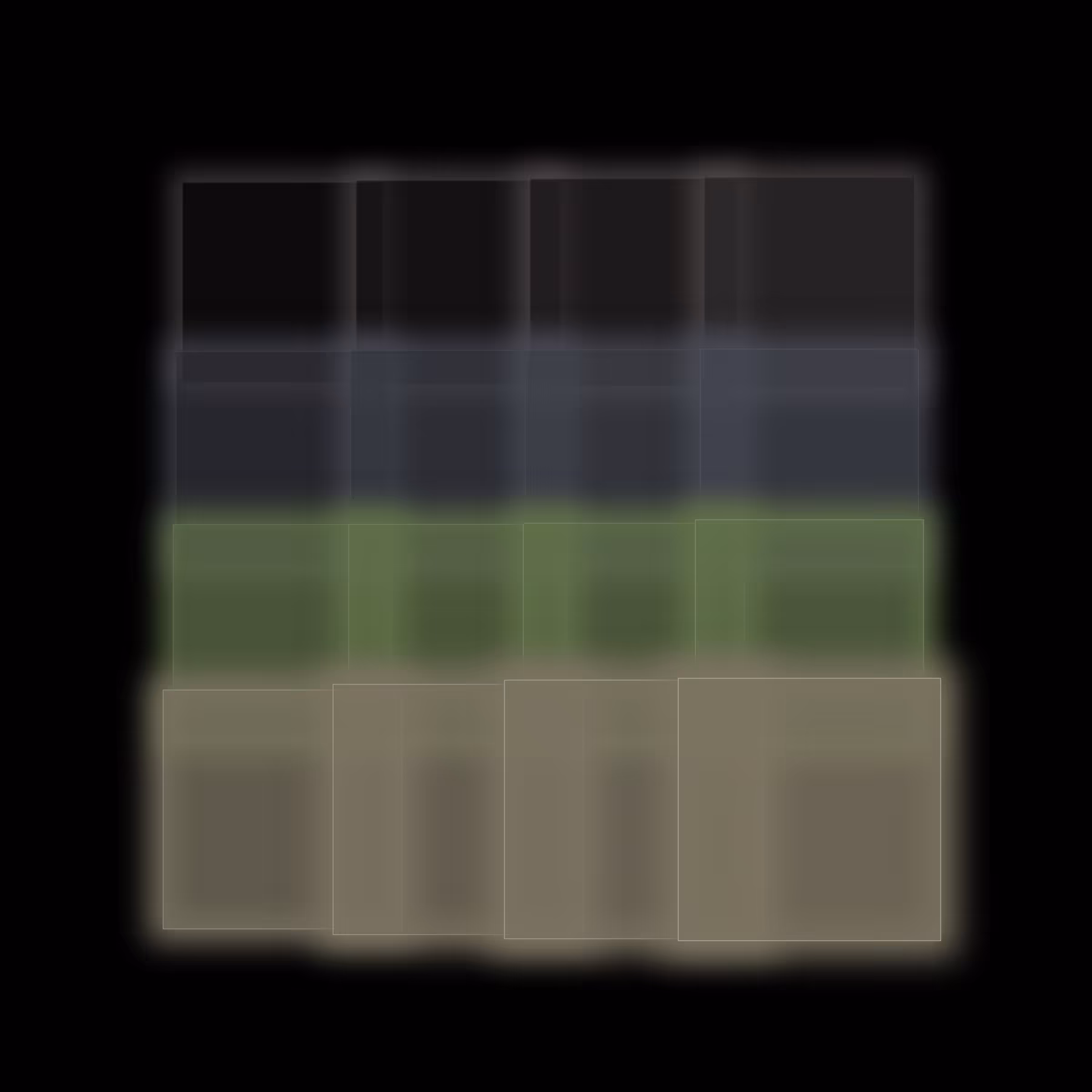4 bits in 4 rows in 4 colors #13