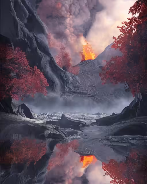 Volcano Eruption
