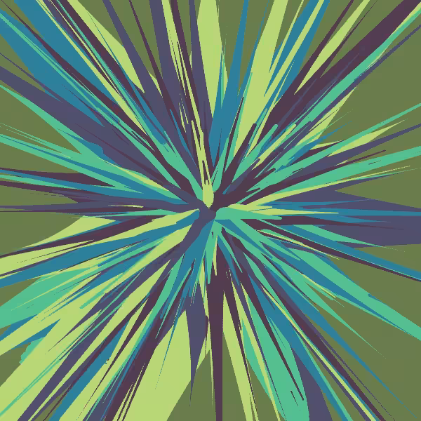 drip flower painting #62