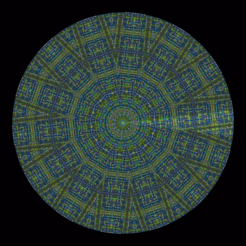 Binary kaleidoscope #27
