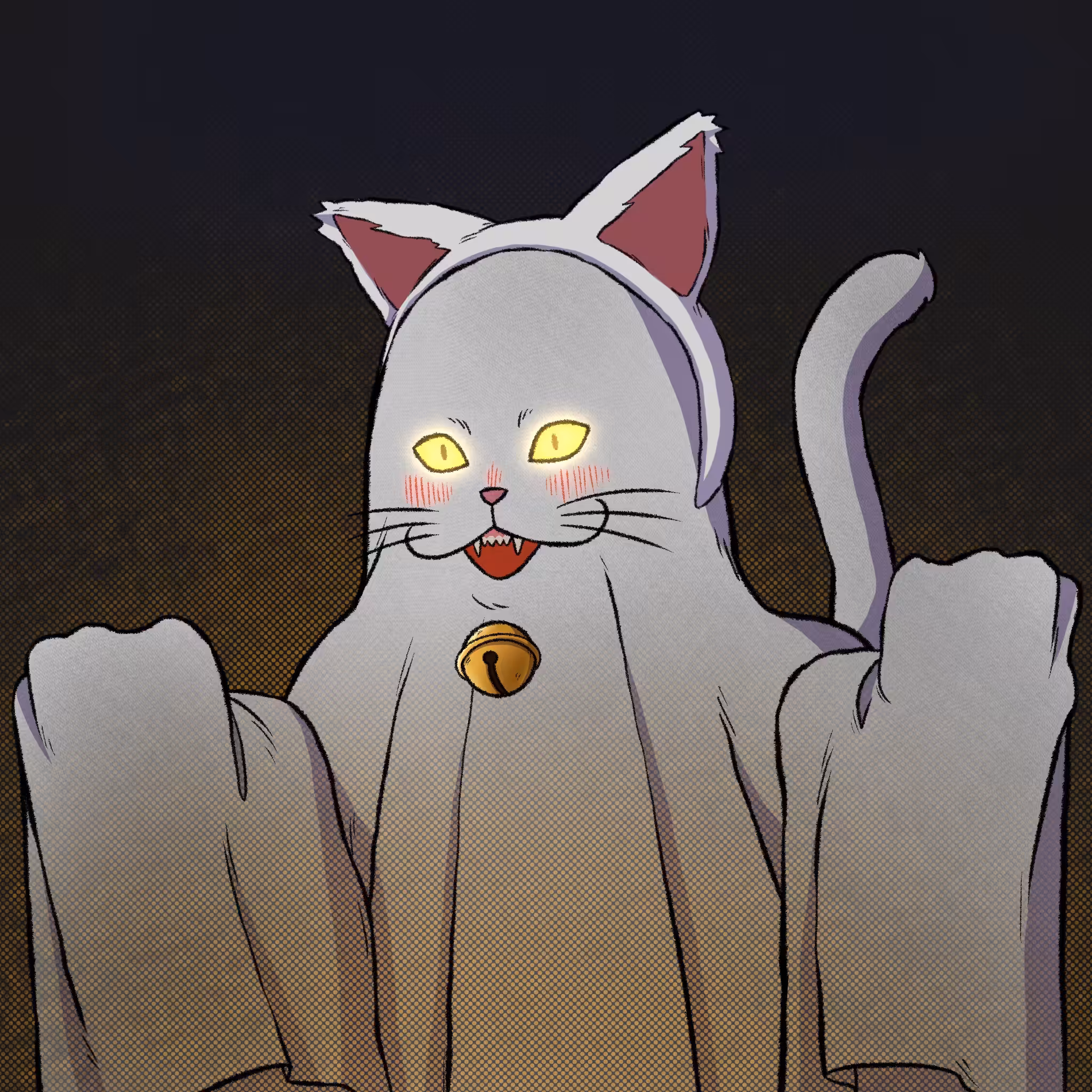 Who Cares ? #077 : White Cat Ghost Cares ?