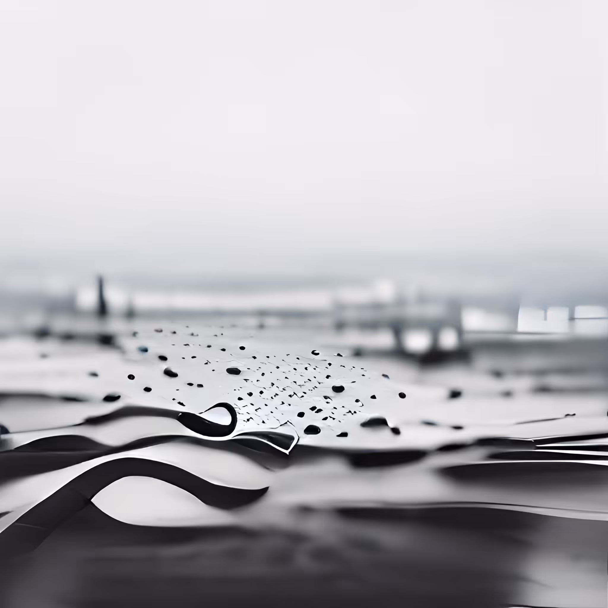 0005:The tide takes away: this beach in the rain does not exist