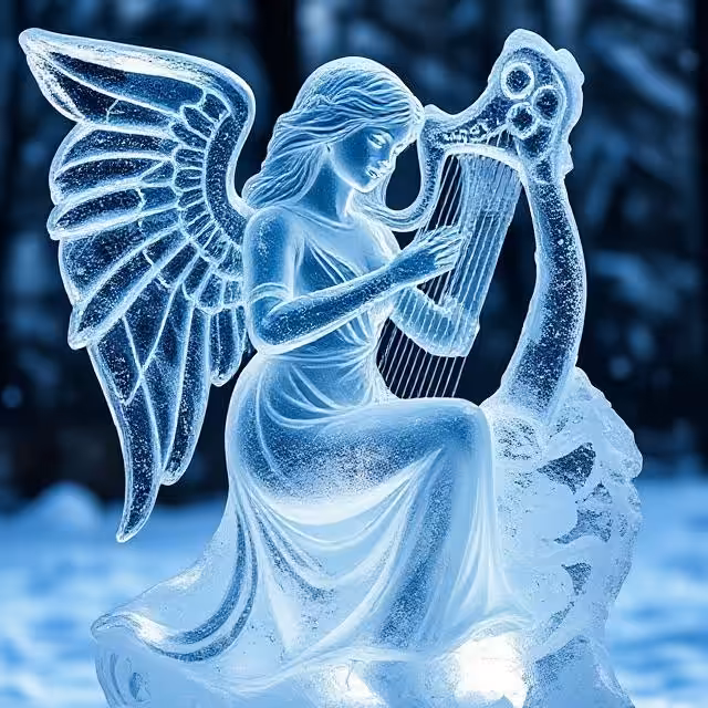 Frozen Harmony: Angelic Ice Symphony